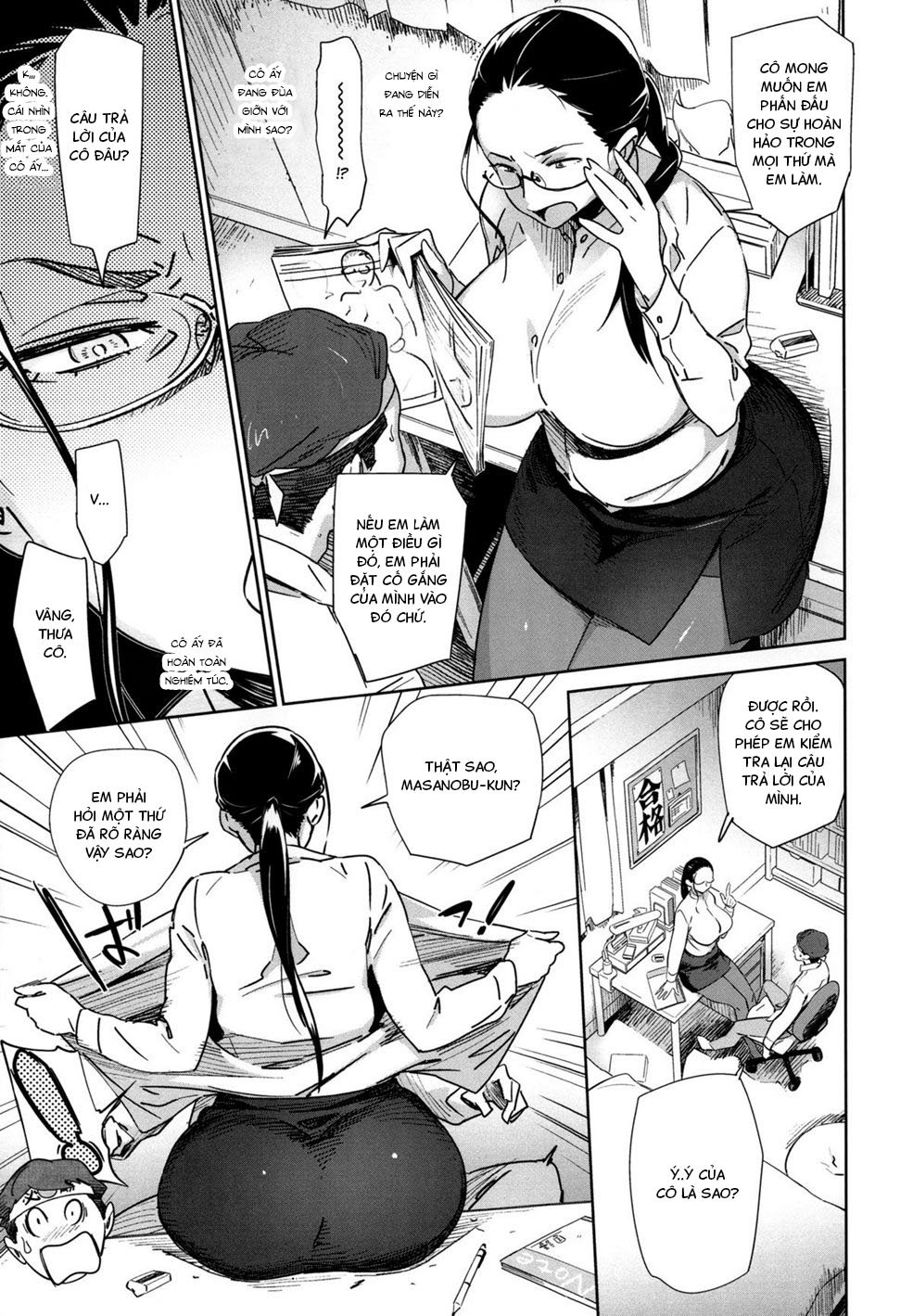 Đọc truyện hentai Answer Checking - Oneshot