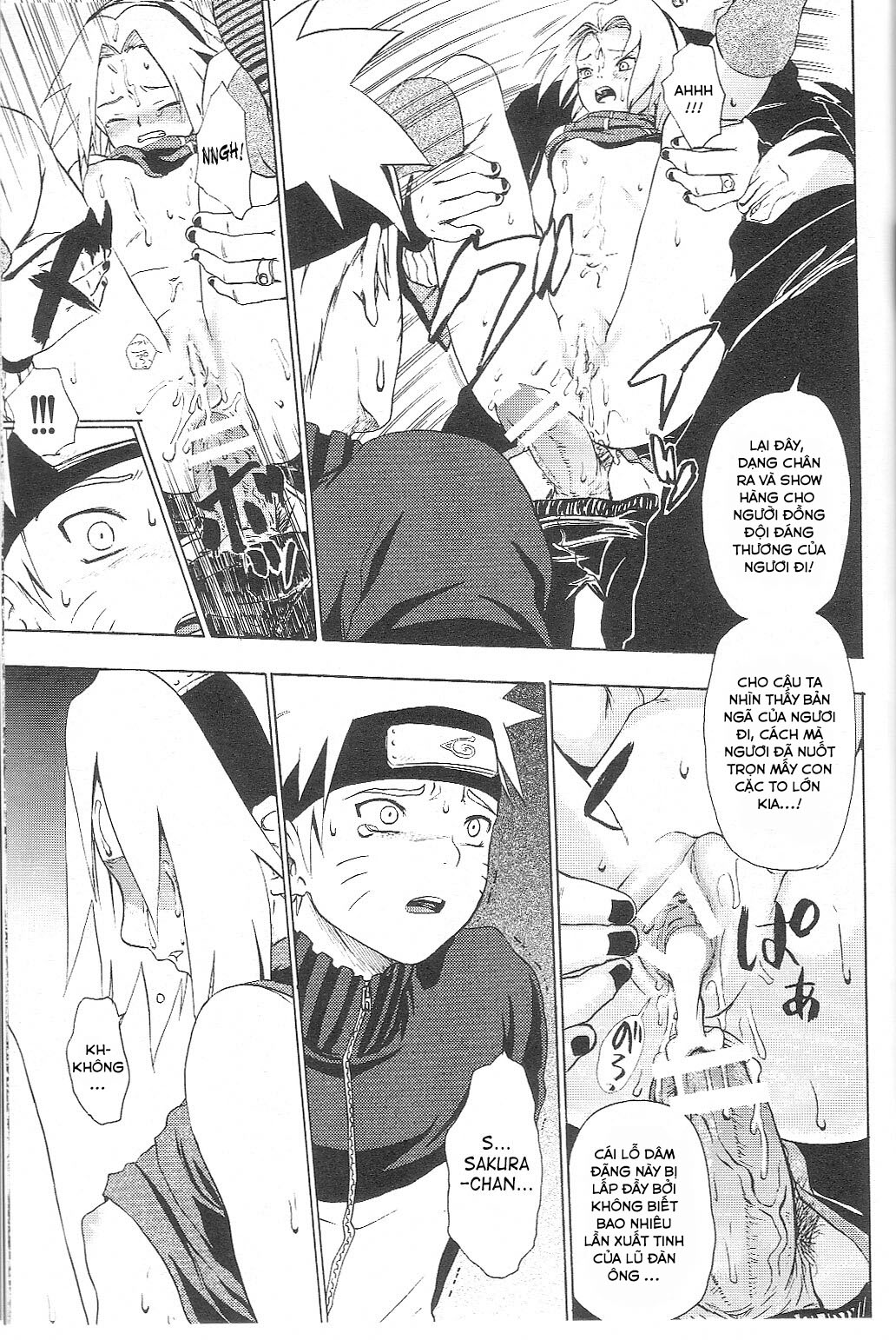 Đọc truyện hentai Naruto đứng nhìn cô bạn bị hiếp - Oneshot