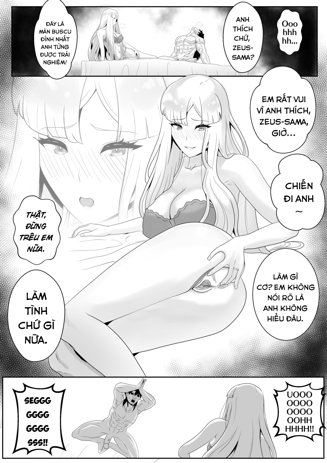 Đọc truyện hentai Trở thành Zeus, tôi đụ hết các thần trên đỉnh Olympia ở Chaldea. - Oneshot