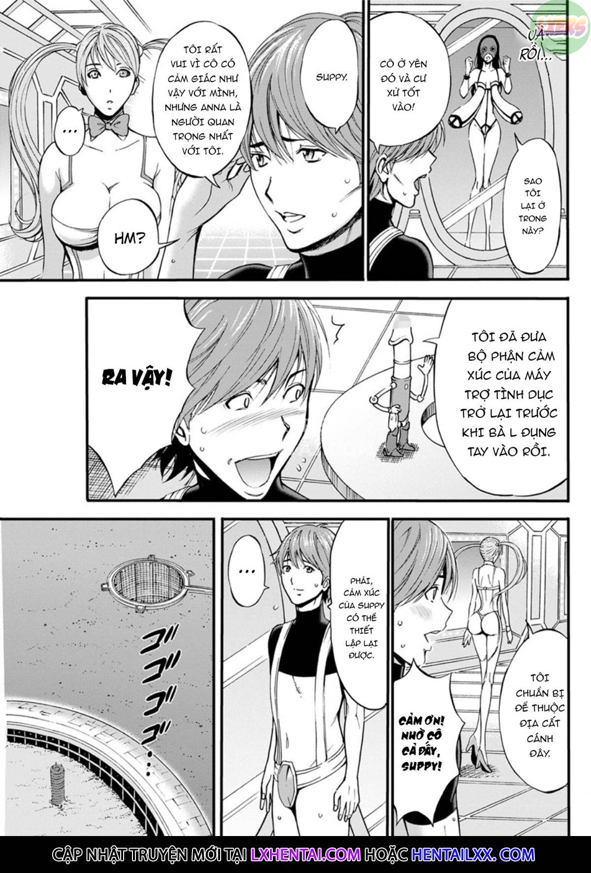 Đọc truyện hentai The Otaku In 2200 A.D - Chap 22