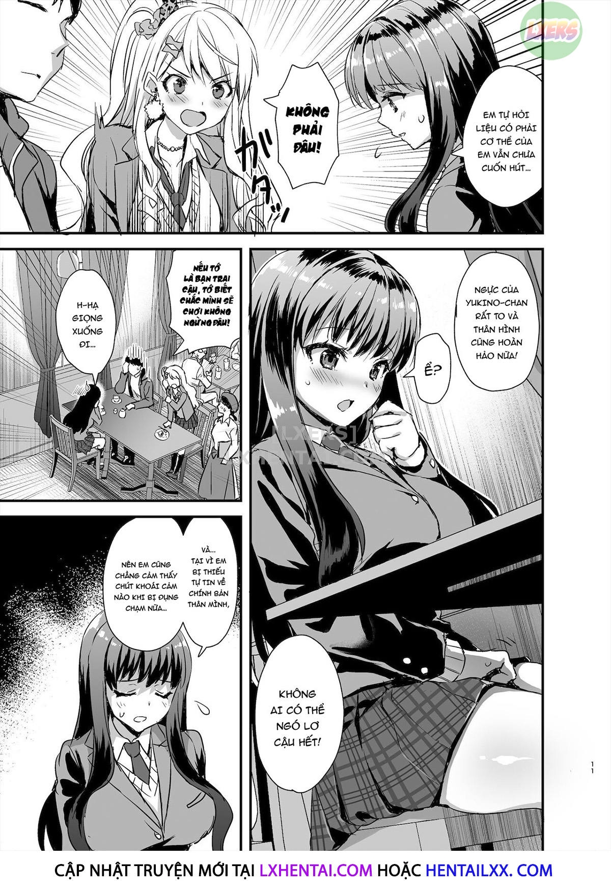 Đọc truyện hentai Tomodachi No Toshiue Kareshi Ni Renai Soudan Shite Shimatta Hanashi - Oneshot - Có che