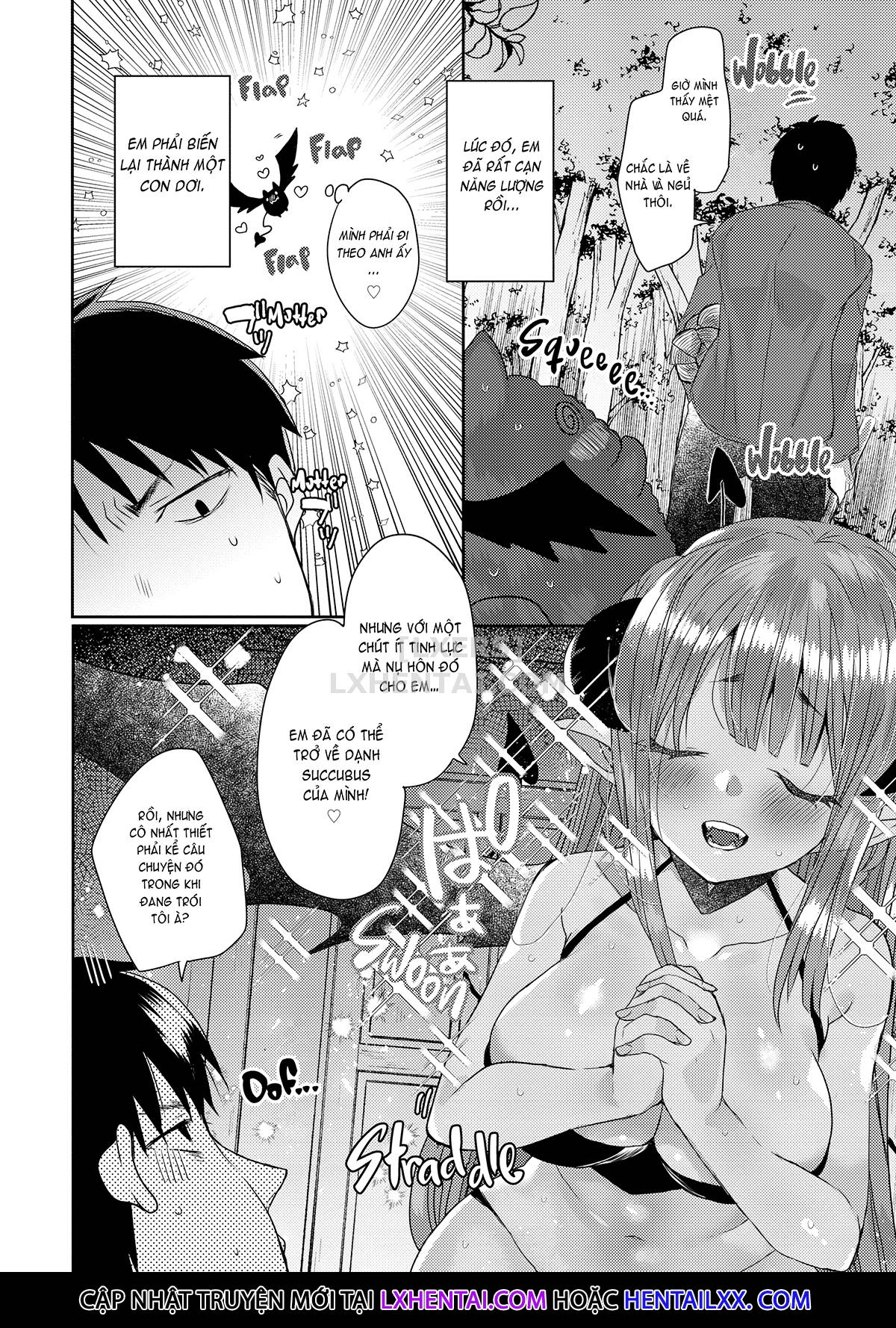 Đọc truyện hentai Monster Girls With a Need for Seed - Chap 8 - My First Succubus