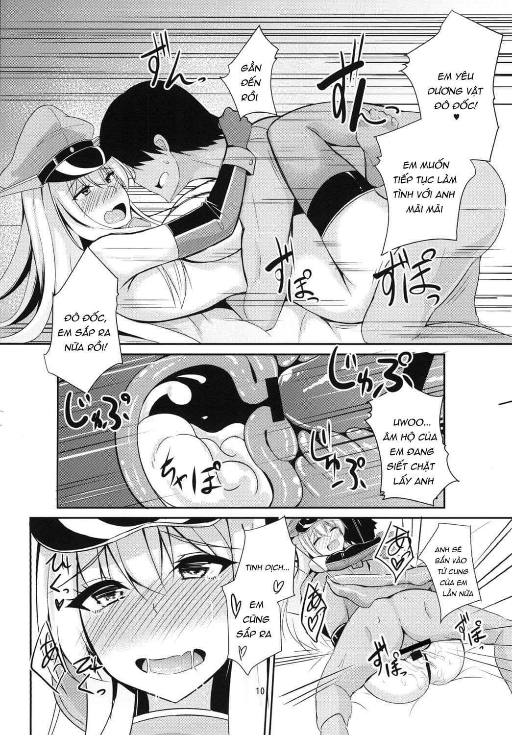 Đọc truyện hentai Bismarck wa Teitoku ni Taberareru. (Kantai Collection -KanColle-) - Oneshot