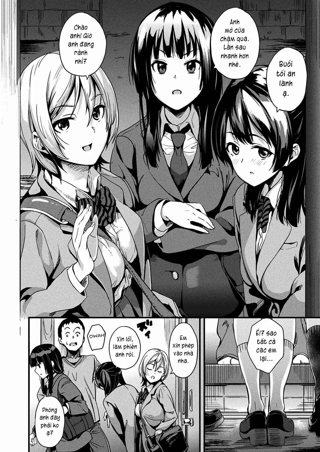 Đọc truyện hentai Sống cùng bé Slime. - Chap 8: Anh xin các em.