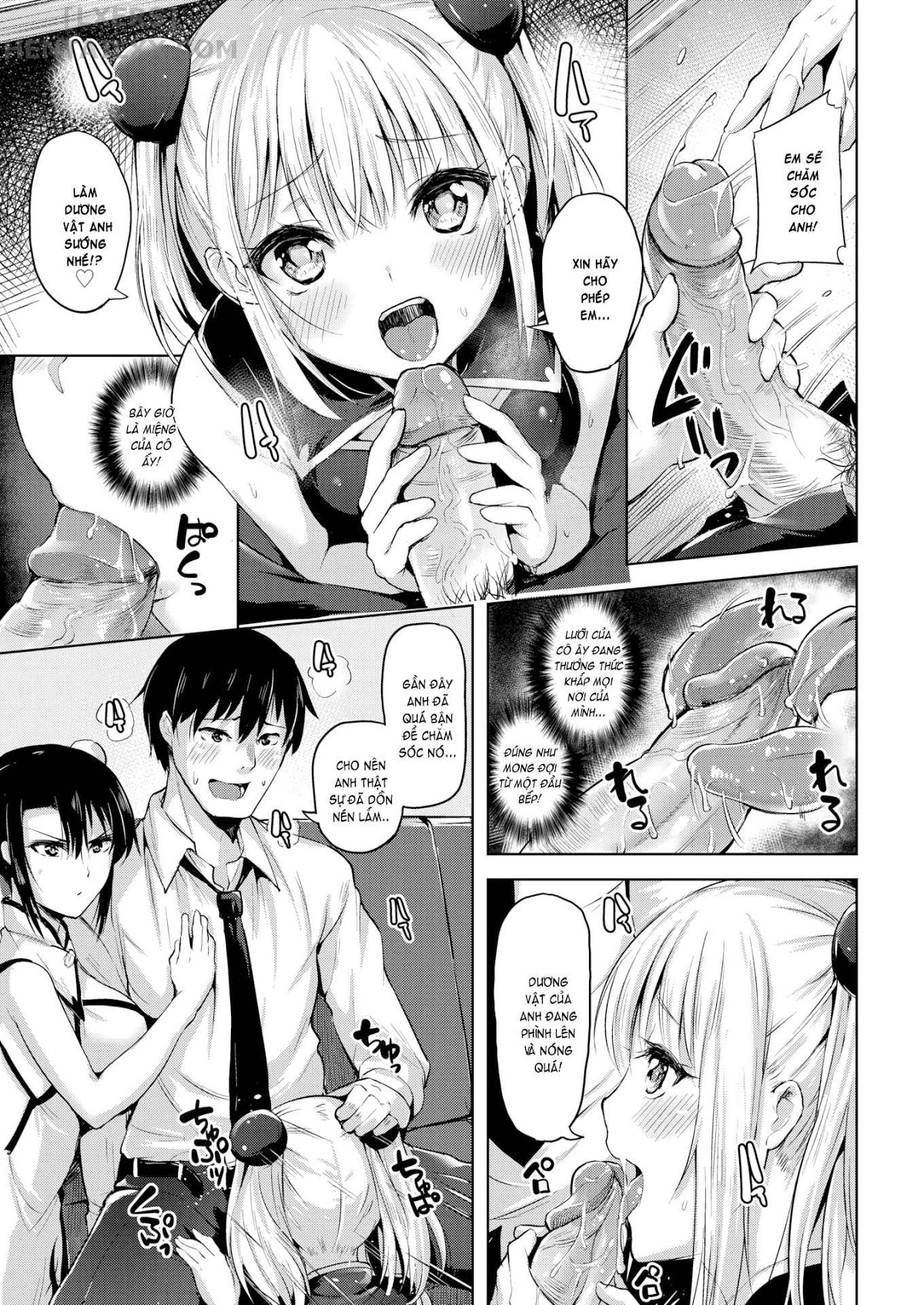 Đọc truyện hentai Yawahada Ecchi - Make Love With Tender Skin (Trọn bộ) - Chap 3: Do the Well-Fed Sisters