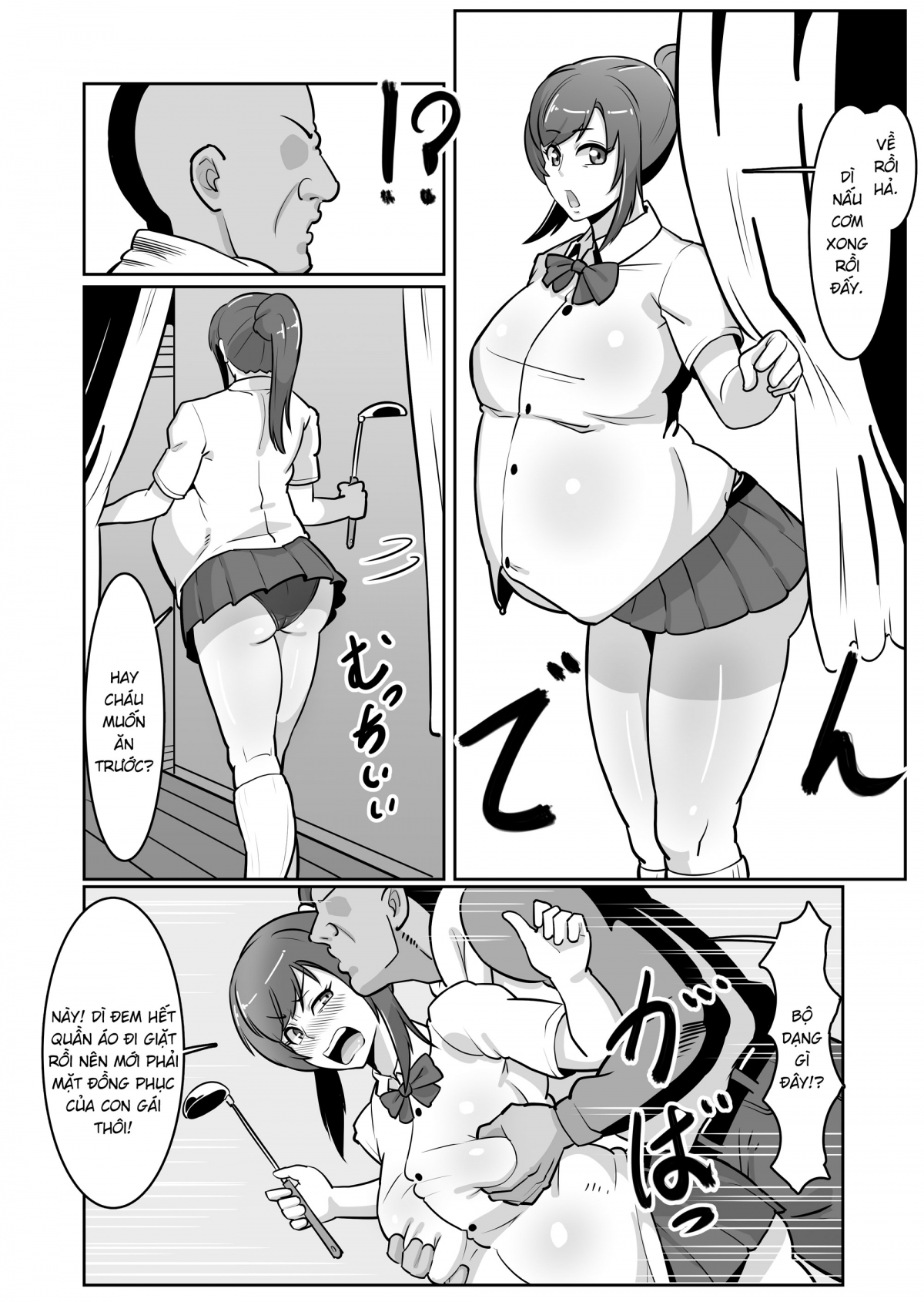 Đọc truyện hentai Bote Oba ~Isourou Saki no Oba-san o Haramasete Botebara Sex Zanmai!~ - Oneshot