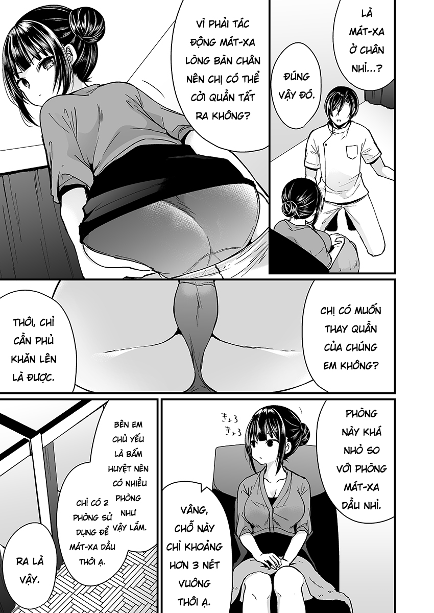 Đọc truyện hentai Điều Tra Tiệm Mát-xa Sung Sướng! - Chap 3