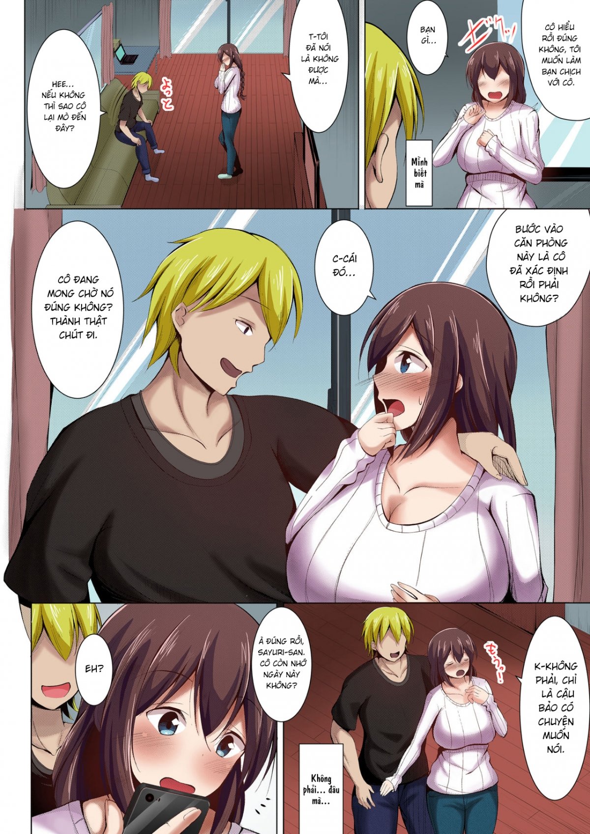 Đọc truyện hentai Người phụ nữ đã lập gia đình - Oneshot