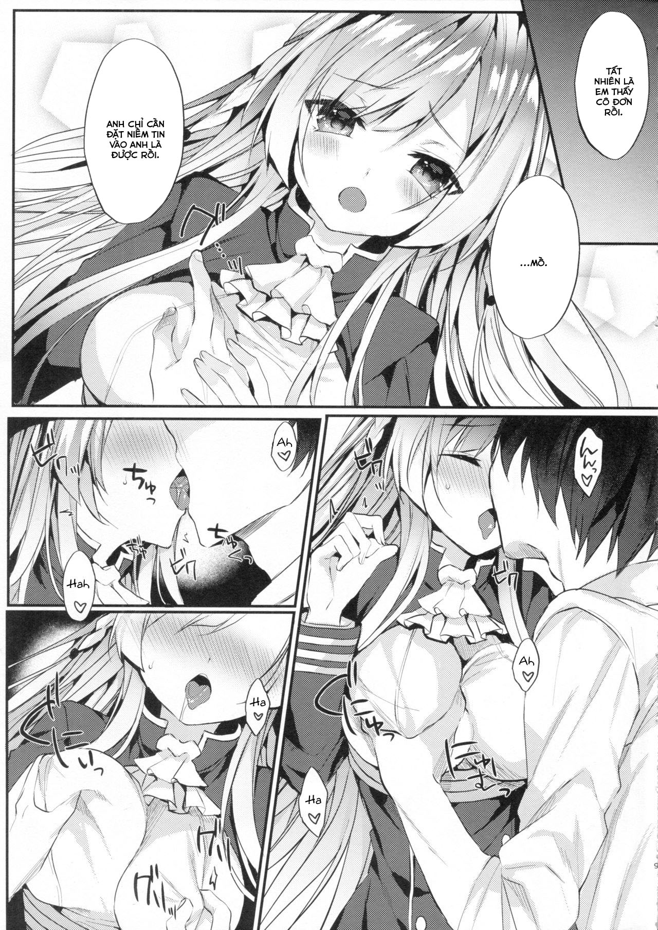 Đọc truyện hentai Kongou-nee-san ga Aishitekureru - Oneshot