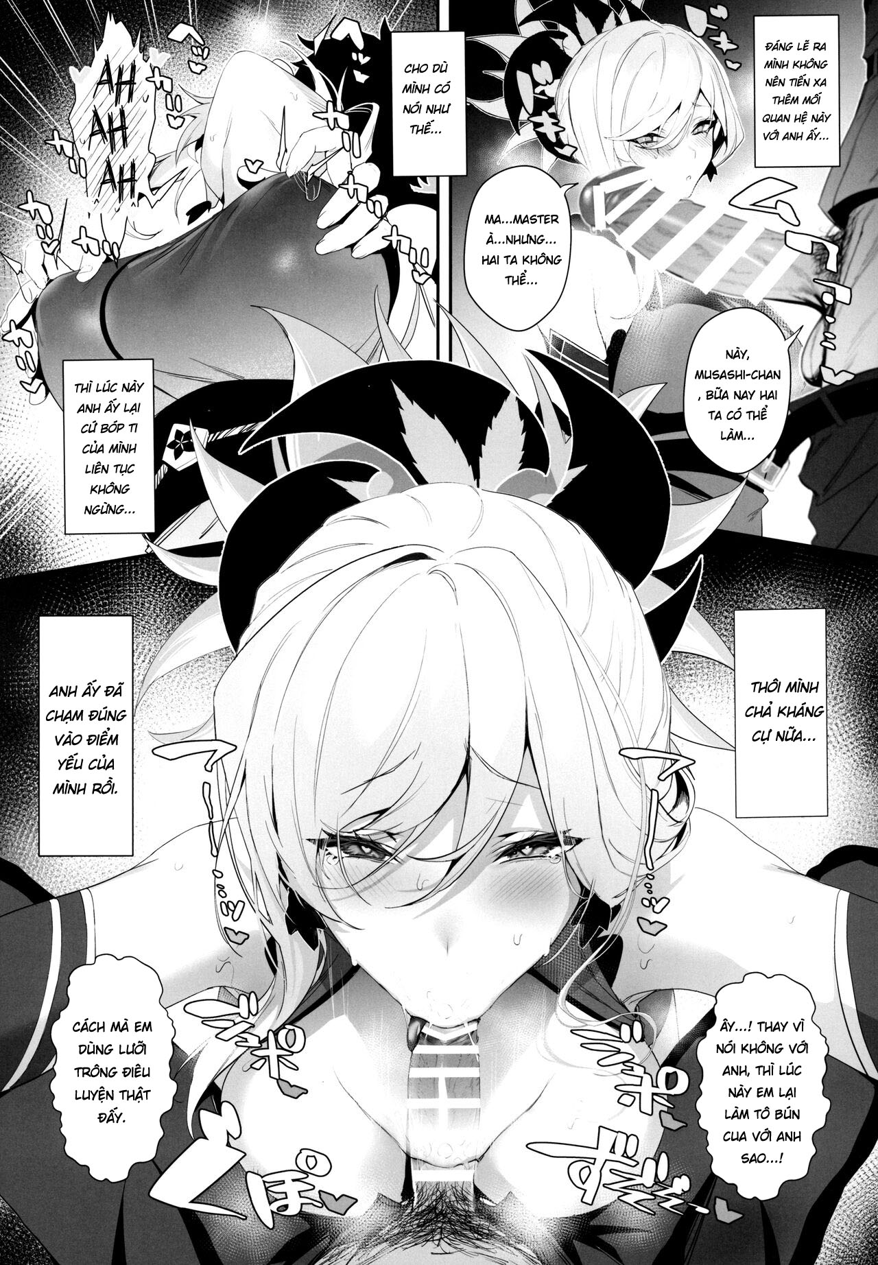 Đọc truyện hentai Musashi-chan nở muộn đang yêu bị đánh bại bởi tra tấn núm vú và quan hệ tình dục đáng yêu - Oneshot nứng