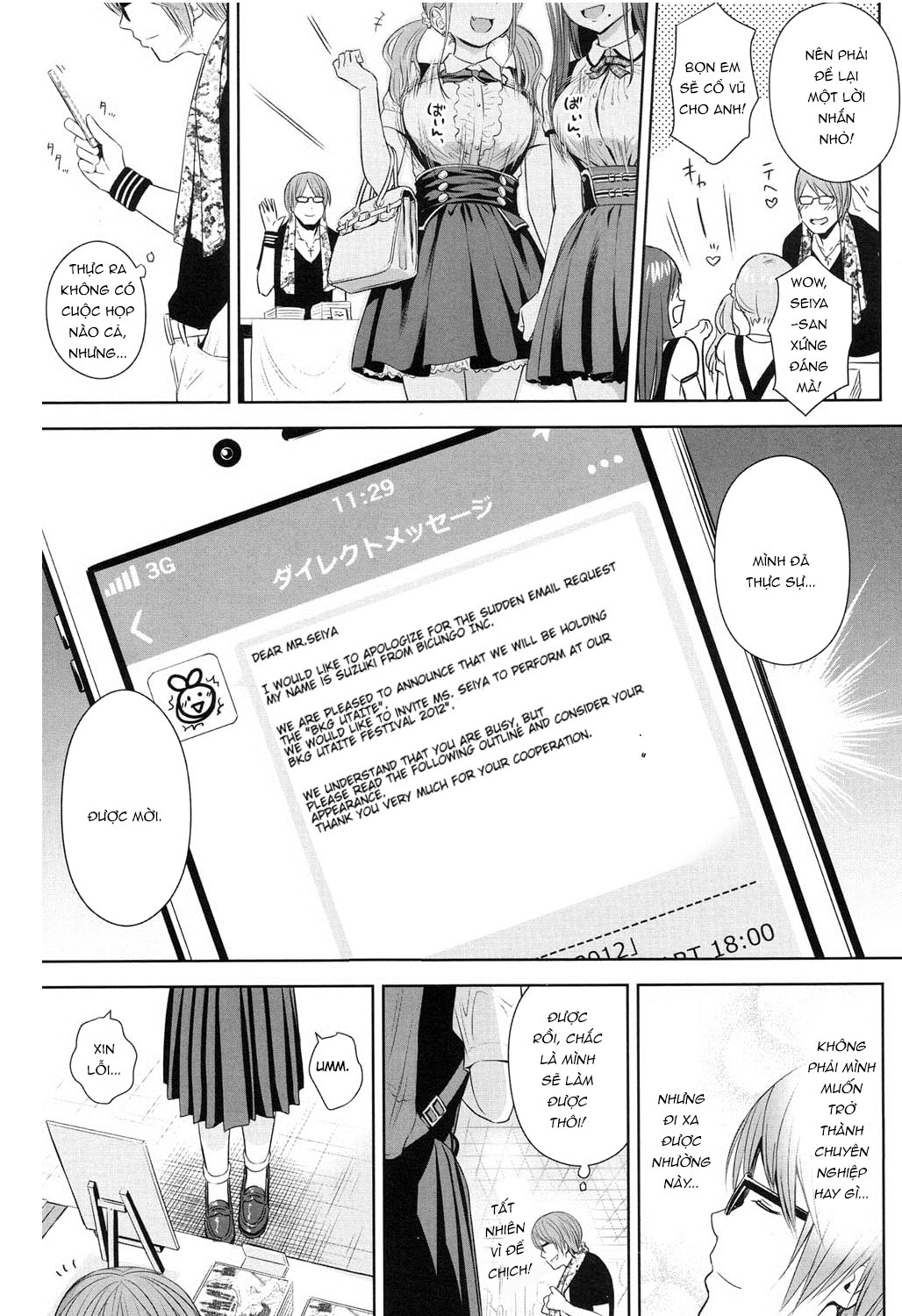 Đọc truyện hentai Ballad of the Singer - Chapter 3