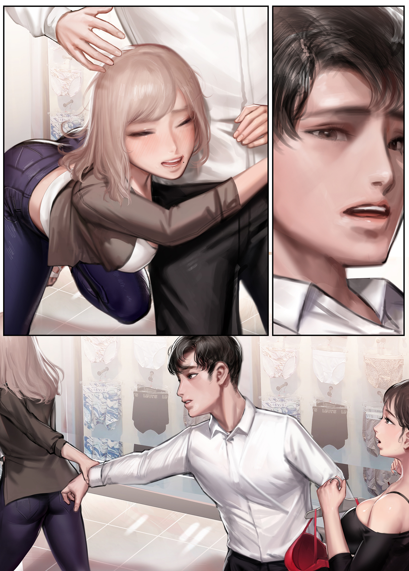 Đọc truyện hentai My Very Jealous Wife - Artist CG