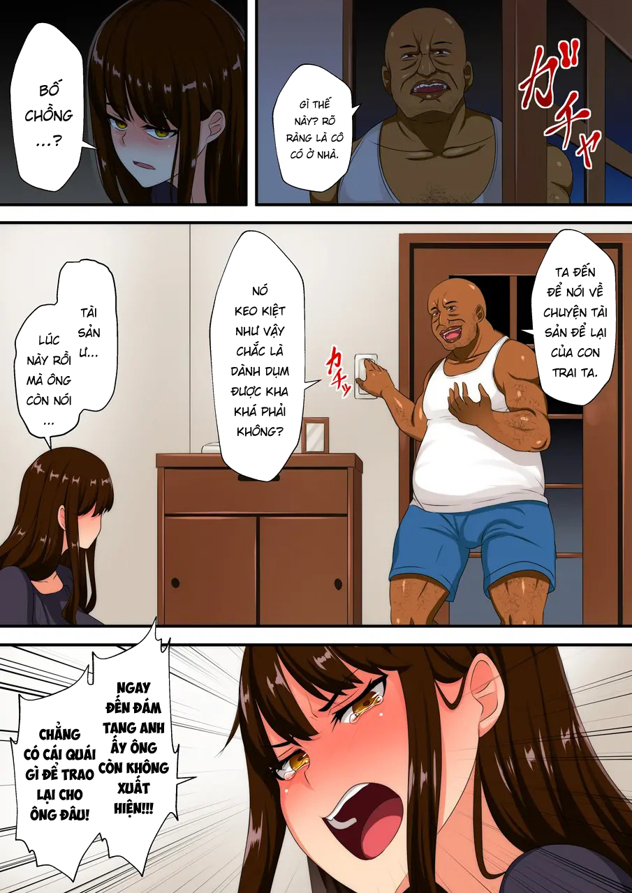 Đọc truyện hentai Góa phụ đắm chìm trong dục vọng thú tính của bố chồng - Oneshot