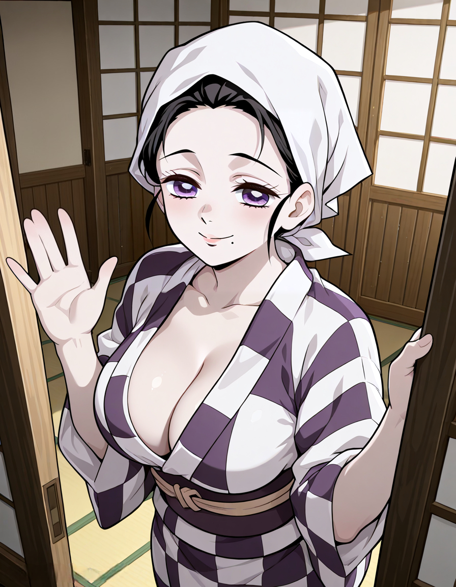 Đọc truyện hentai Tuyển tập Albums Art hentai - Chap 636 - [Demon Slayer] Kamado Aoi / When my family is away