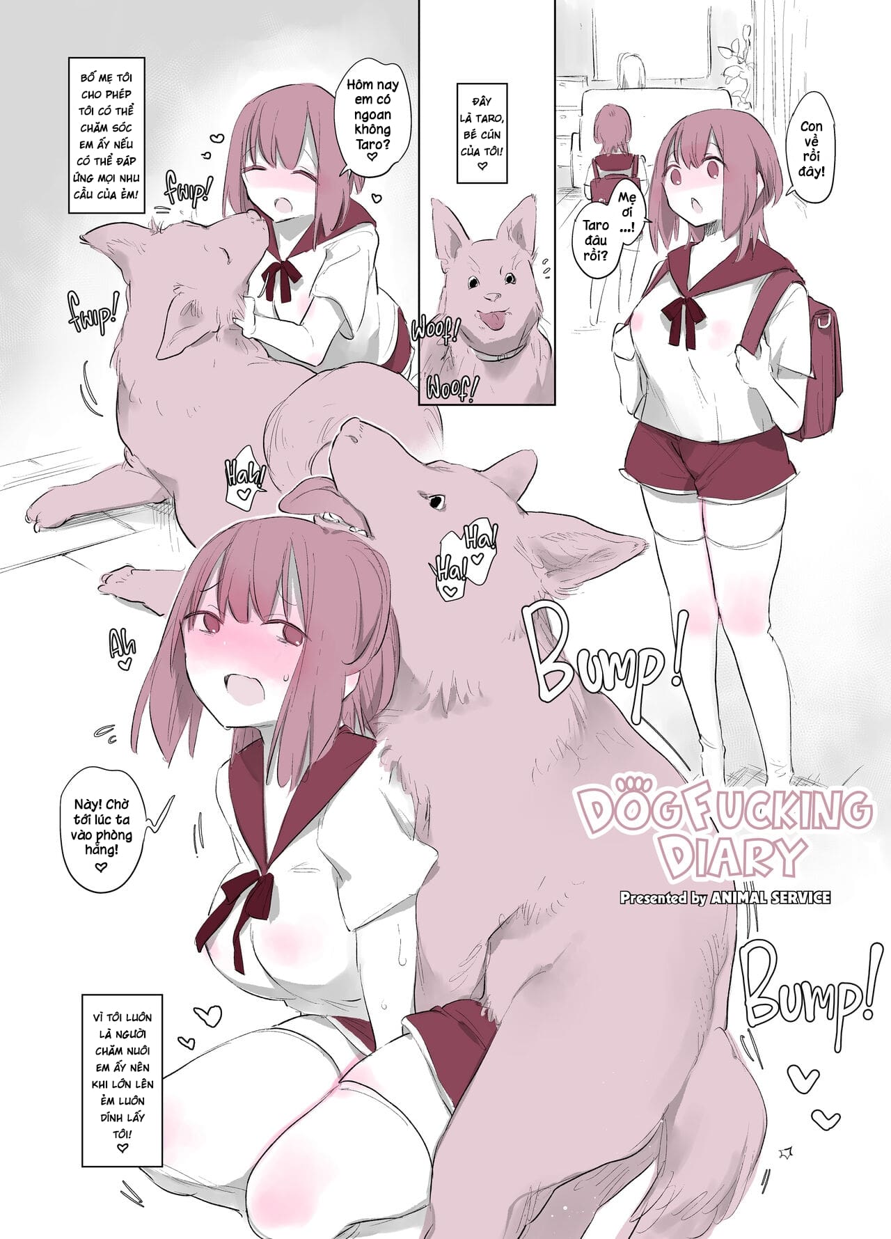 Đọc truyện hentai Nhật kí chăm sóc cho chó - Phần 1