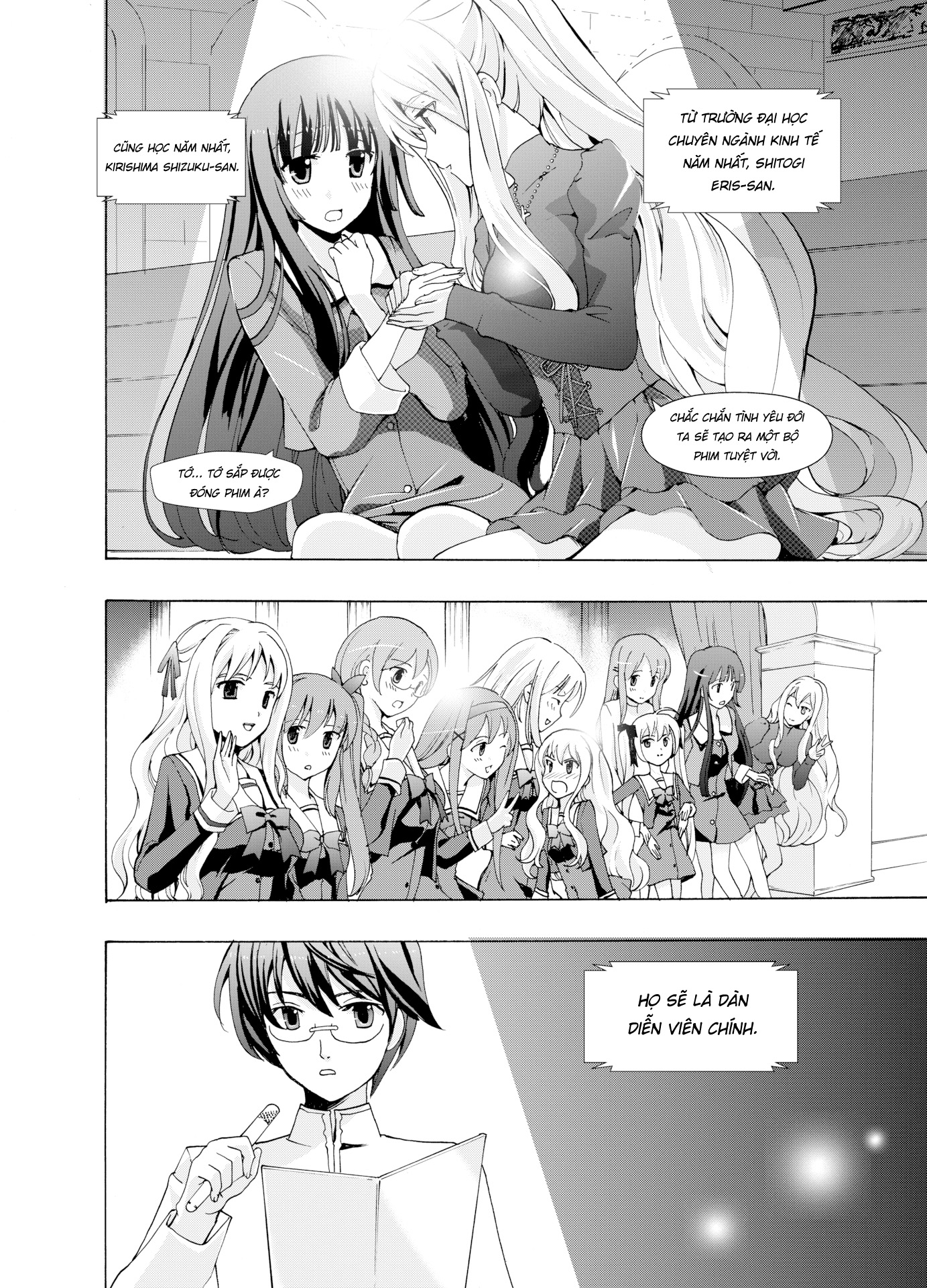 Đọc truyện hentai Tuyển Tập Yuri Một Nắng - Hộp Nhạc Ký Ức - Chap 1: Overture to Flowering