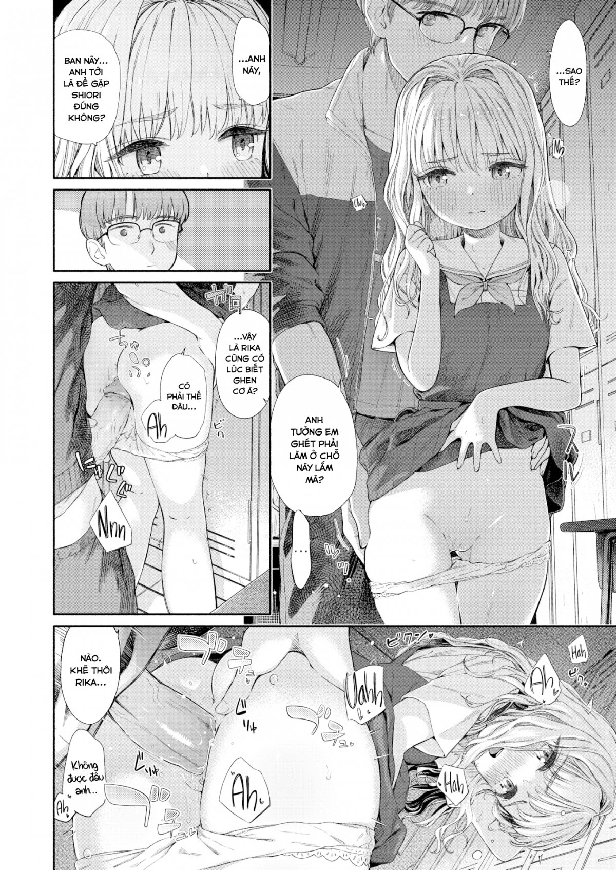 Đọc truyện hentai Hội học sinh thất tình - Chương 1: Tình yêu không thành của Hội trưởng Yumiya Shiori