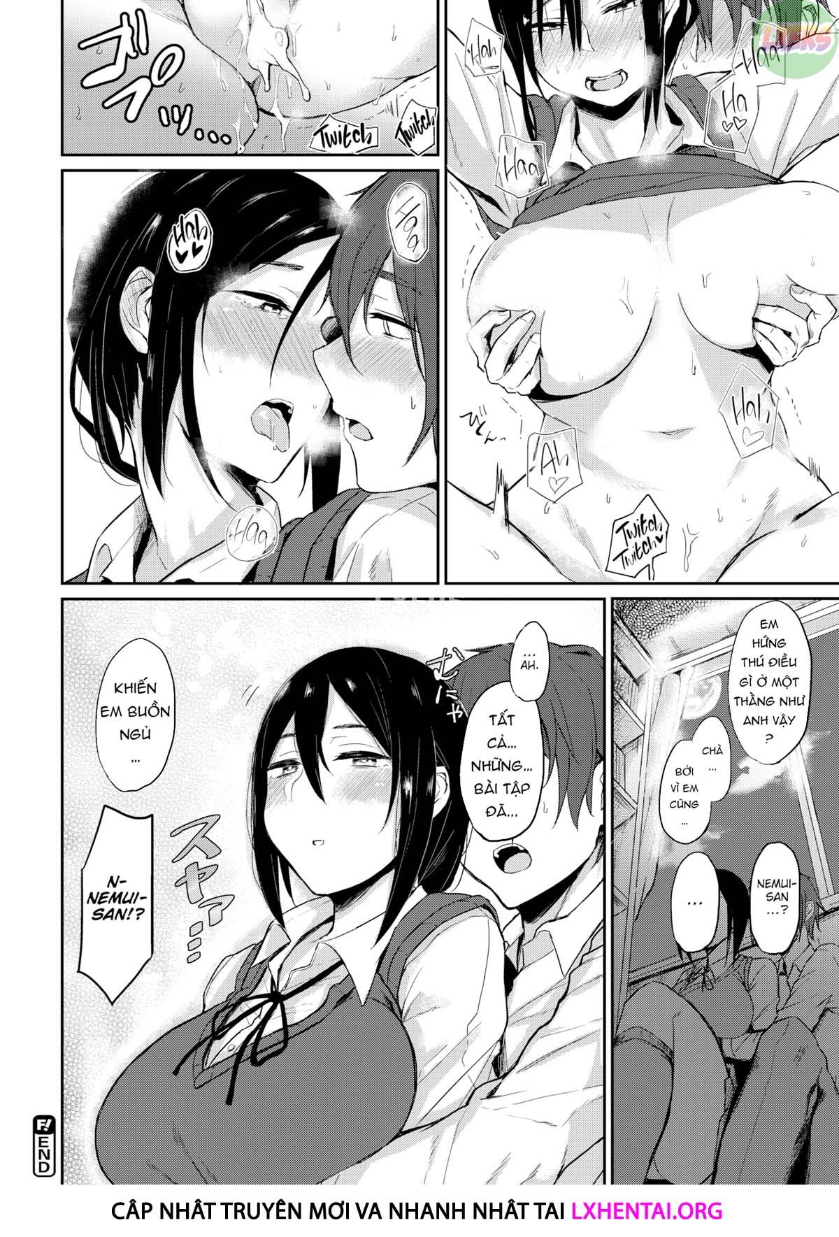 Đọc truyện hentai Ngủ ngon nhé, Nemui-san - Oneshot