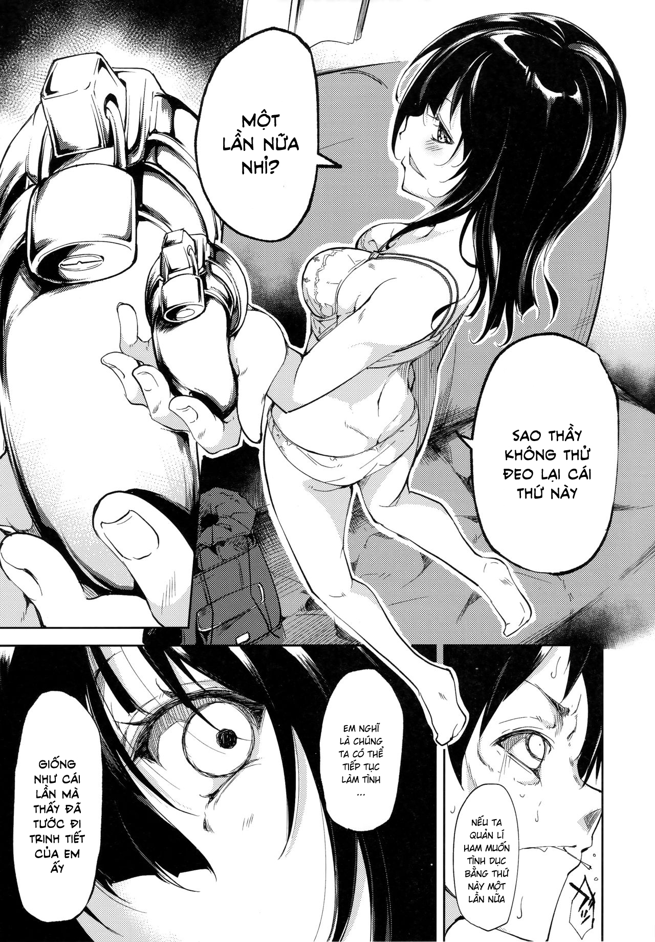 Đọc truyện hentai Shoujo M - Chap 4.1