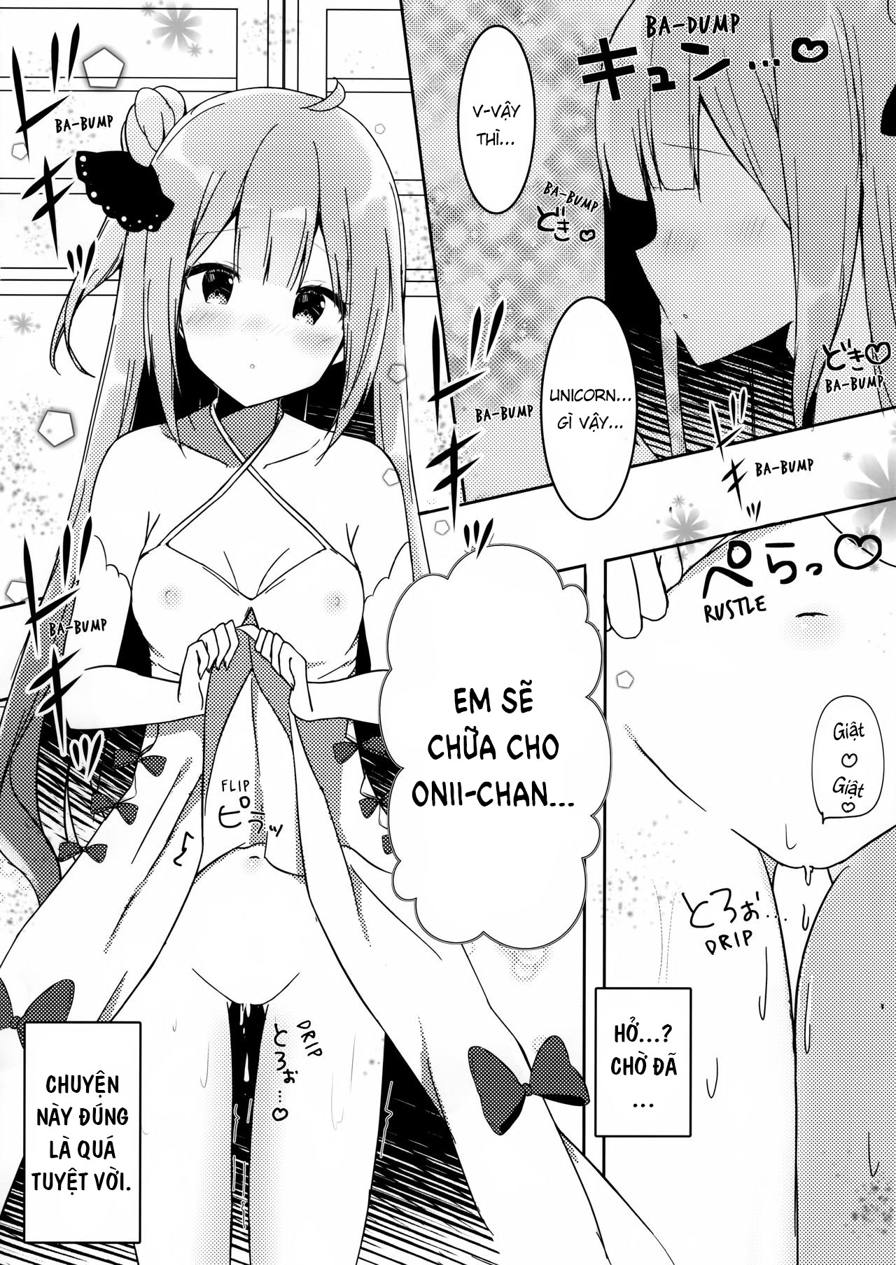 Đọc truyện hentai Onii-chan Unicorn to iikoto... suru? - Oneshot
