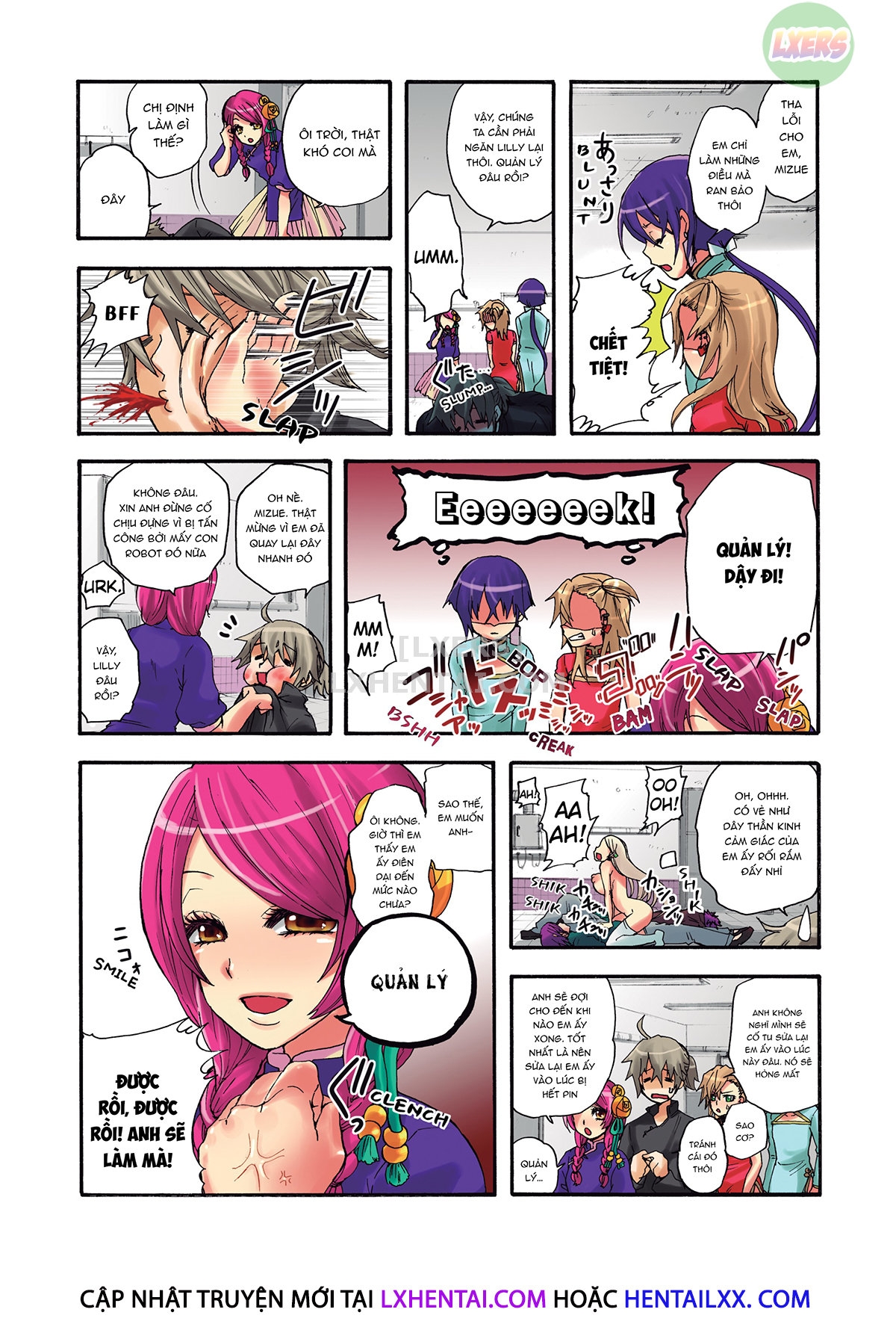 Đọc truyện hentai Robot thú cưng Lilly - Chap 4