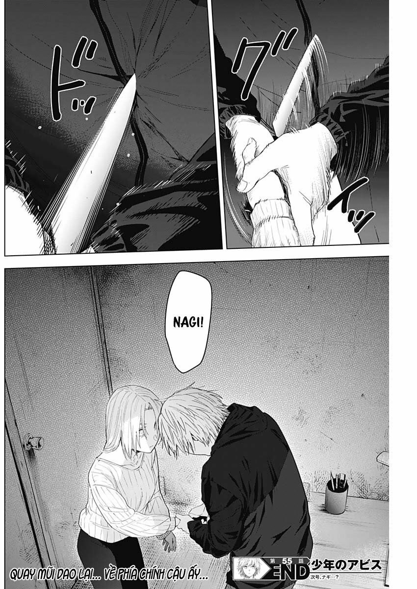 Đọc truyện hentai Shounen no Abyss - Chap 55: Bao bọc