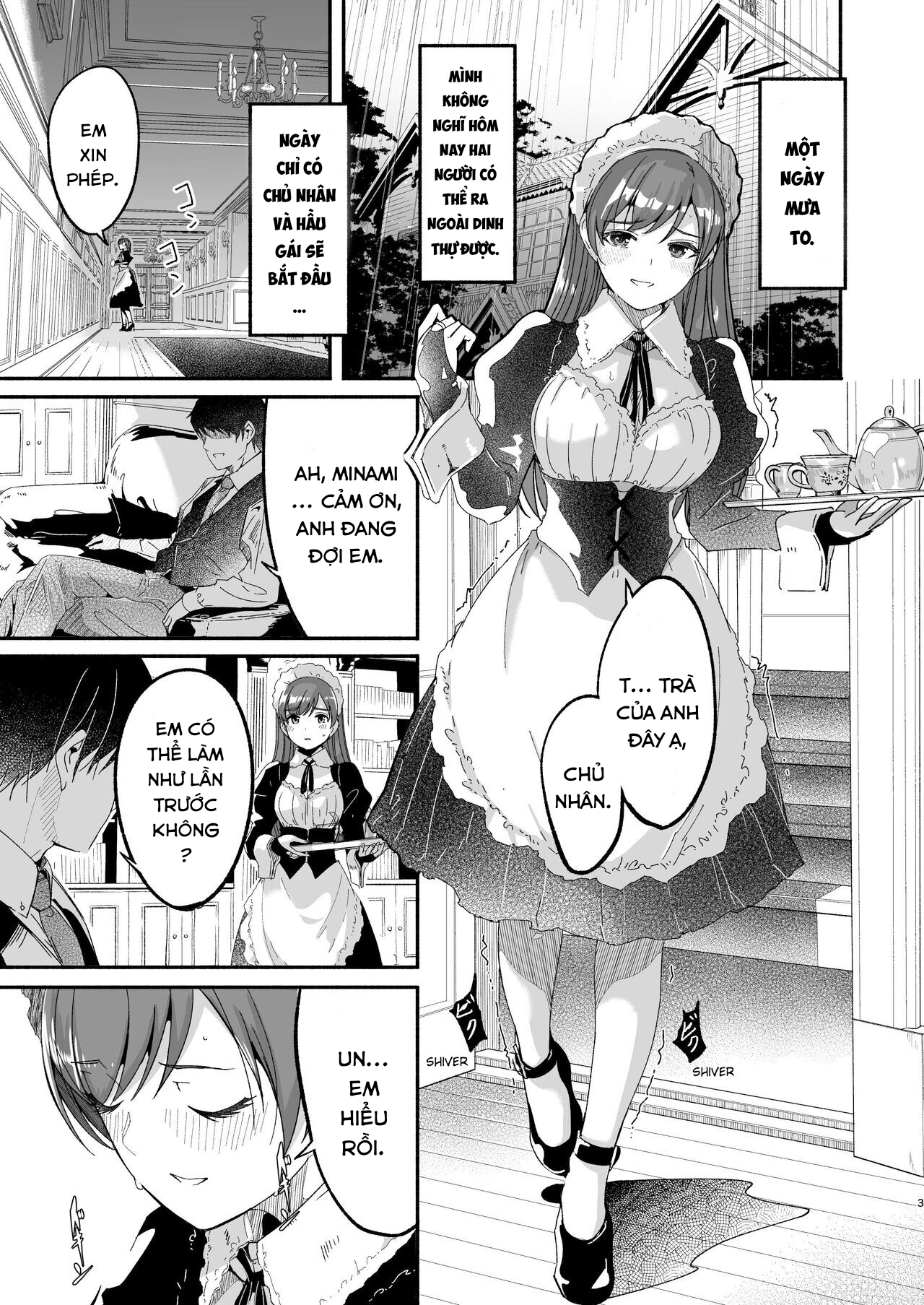 Đọc truyện hentai Maid Shujuu Lovers - Oneshot