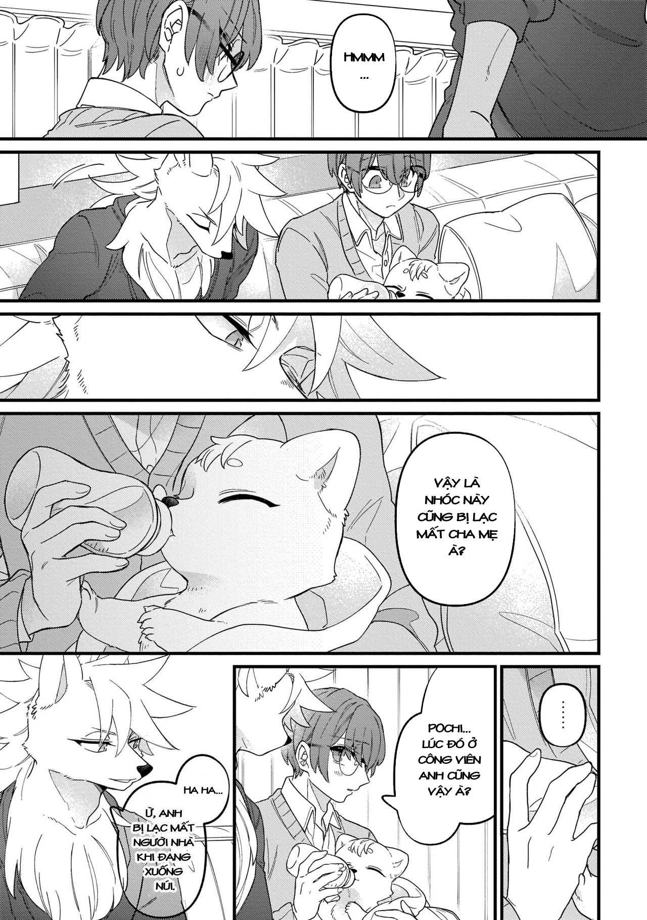 Đọc truyện hentai Trở thành gia đình với thú nhân - Chương 3