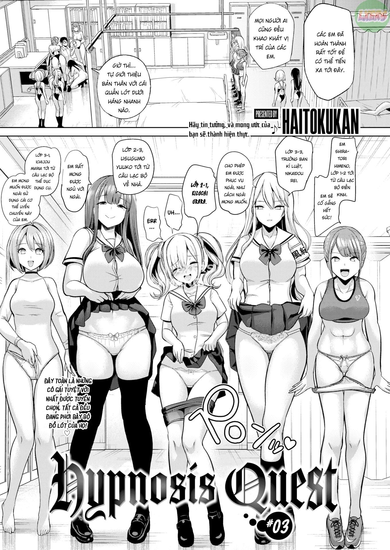 Đọc truyện hentai Yêu cầu thôi miên - Chap 3