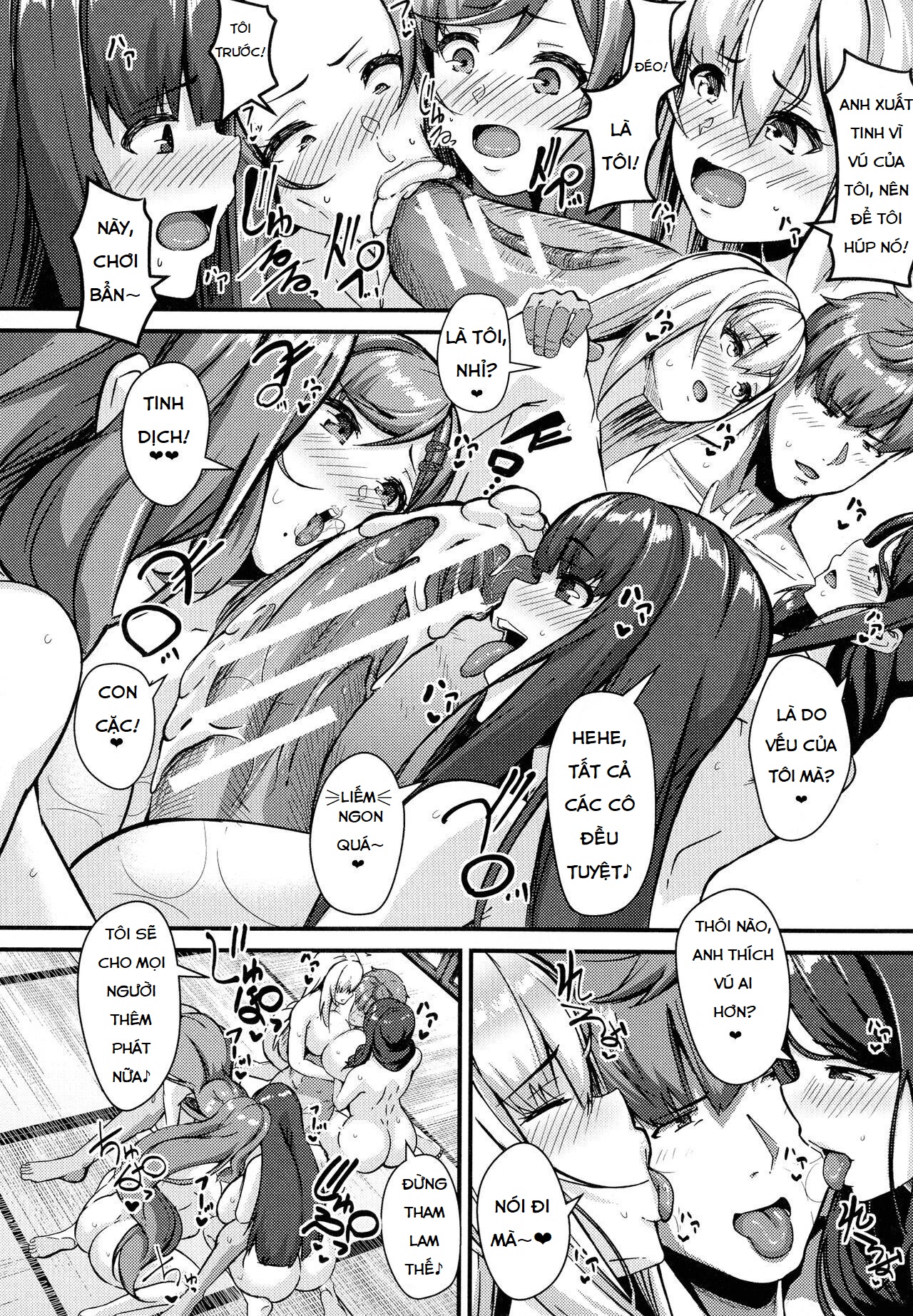 Đọc truyện hentai Biệt thự khoái lạc Con gà trống mê hoặc - Chap 4