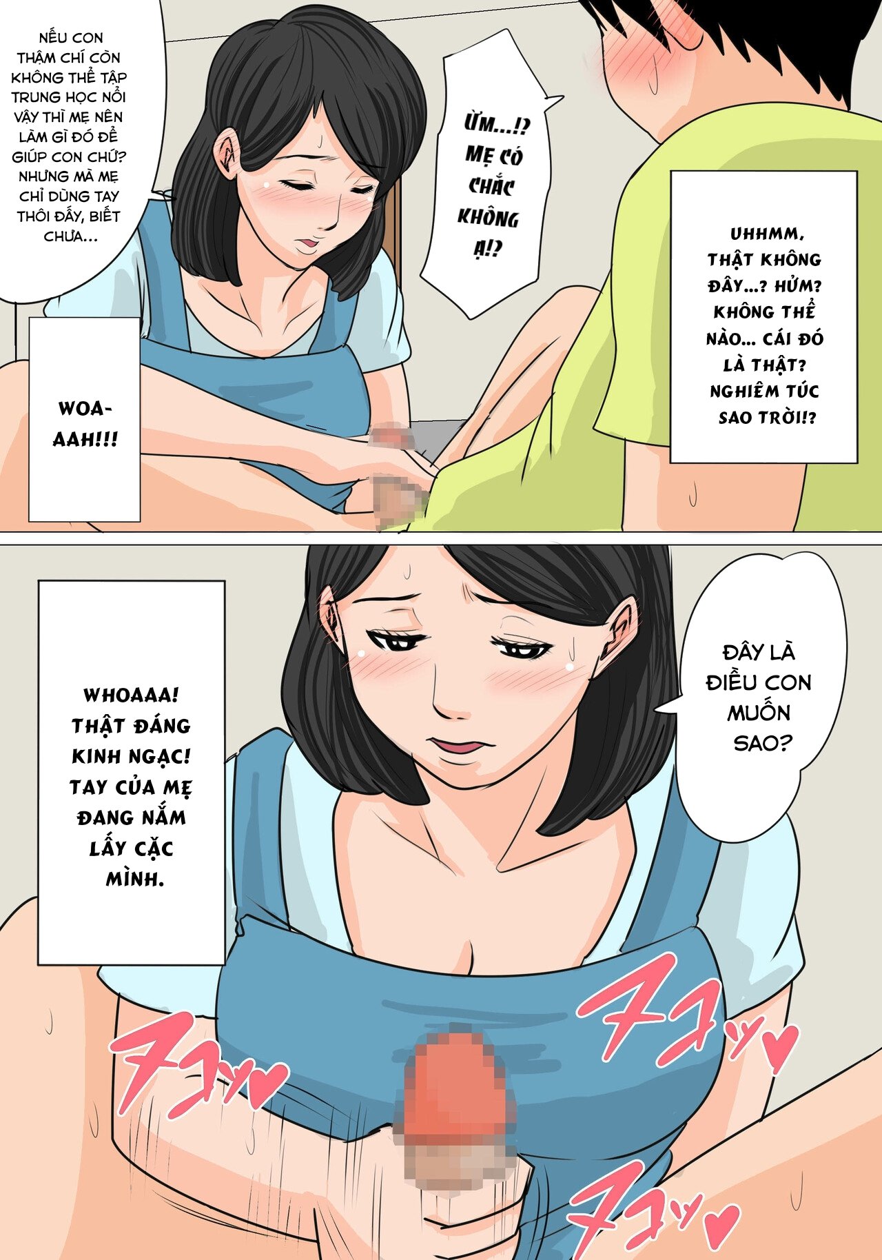 Đọc truyện hentai Tonight Mom gets me off! - Oneshot