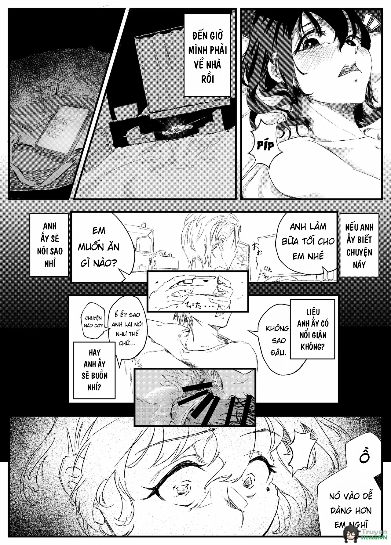 Đọc truyện hentai Tiền bối Maeno Tsumi nhưng không thỏa mãn mãn với người yêu, lần đầu ngoại tình - Oneshot