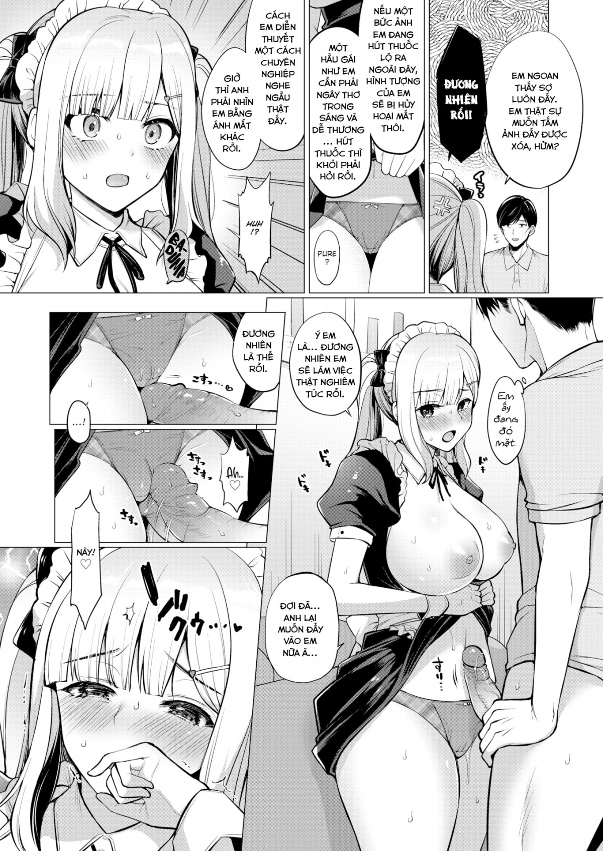 Đọc truyện hentai Bad Maid ❤ Service - Chap 1 [Không Che]