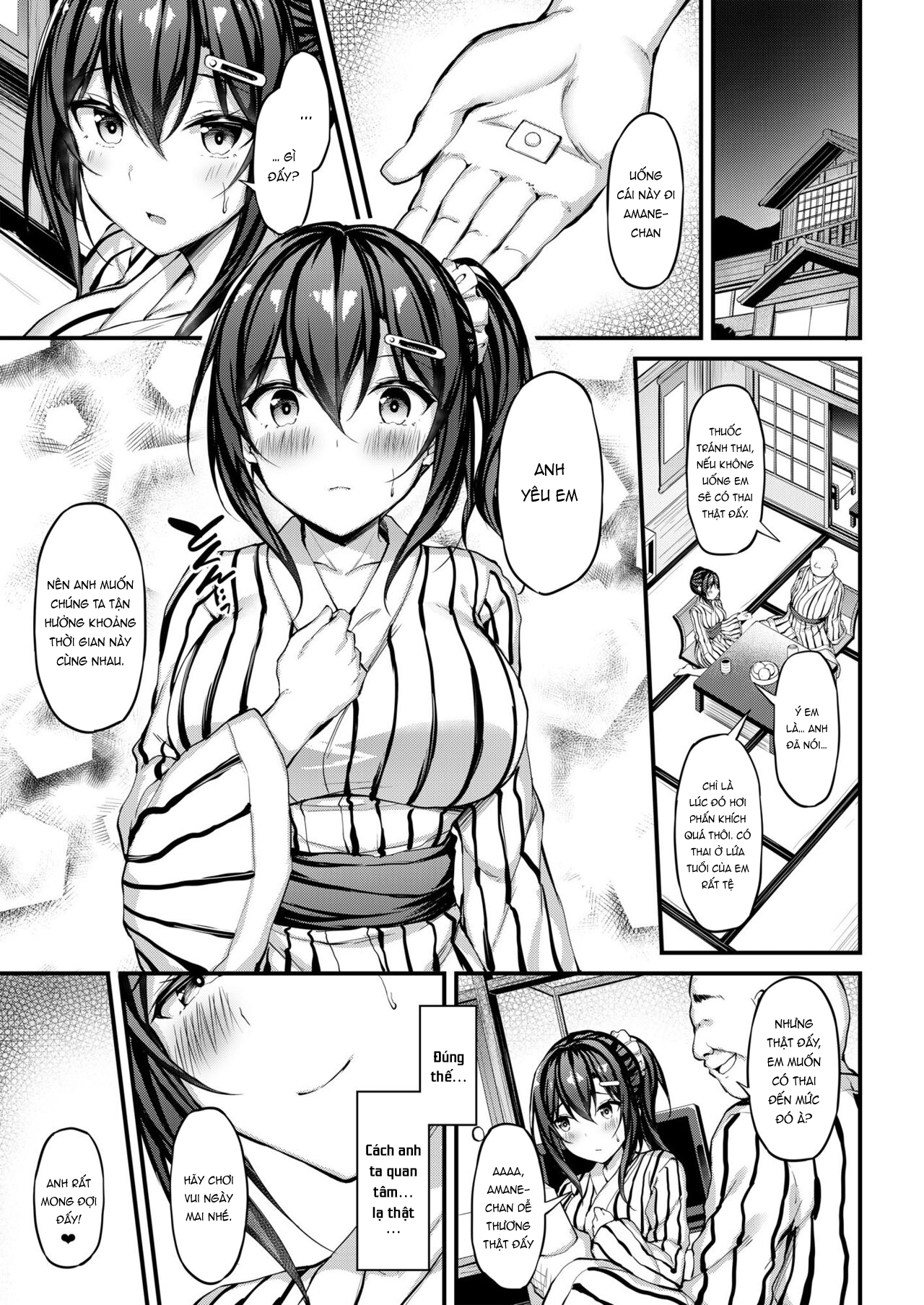 Đọc truyện hentai Kanojo ga Separate o Matou Riyuu - Chap 3
