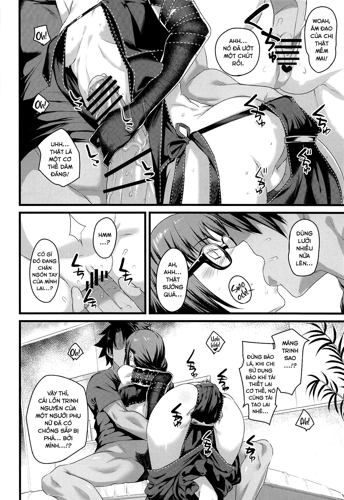 Đọc truyện hentai Moto Senpai ga Eroi Kakkou de Muramura Suru node Saimin Tsukatte Eroi Koto o Suru - Oneshot