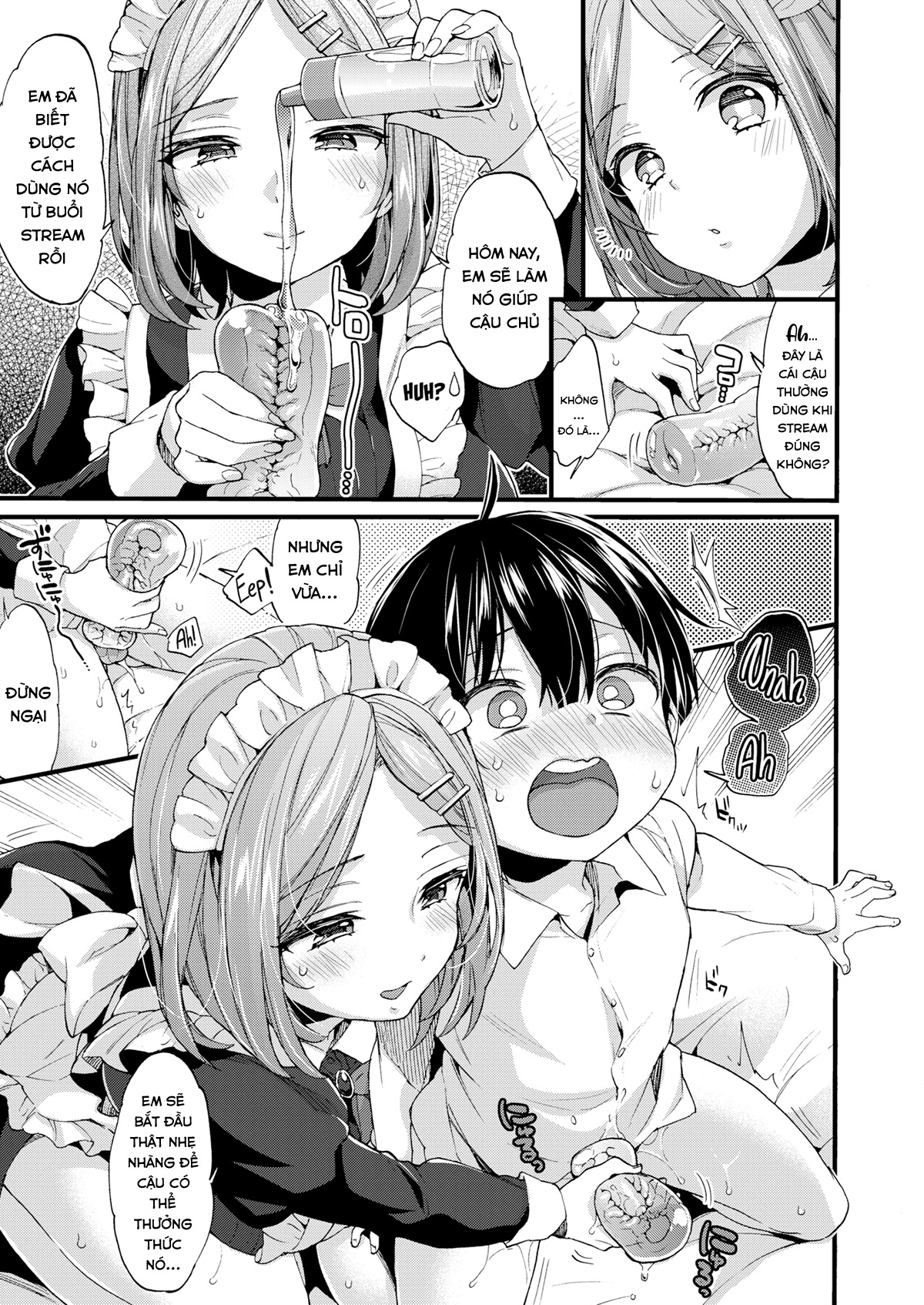 Đọc truyện hentai Master manabu has hit puberty - Oneshot