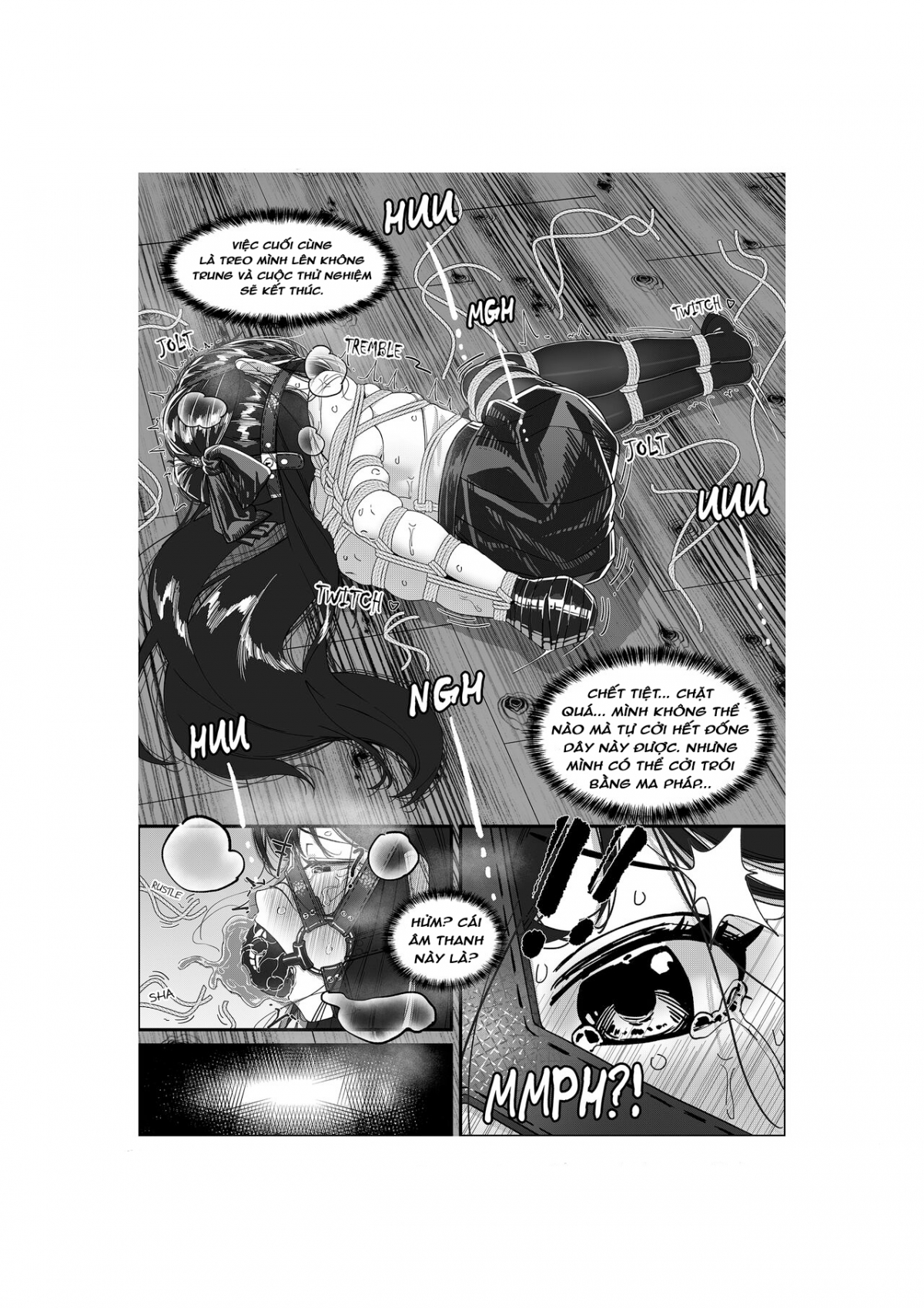 Đọc truyện hentai Cô tiểu thư thử nghiệm ma pháp trói buộc lên người và cái kết - Oneshot