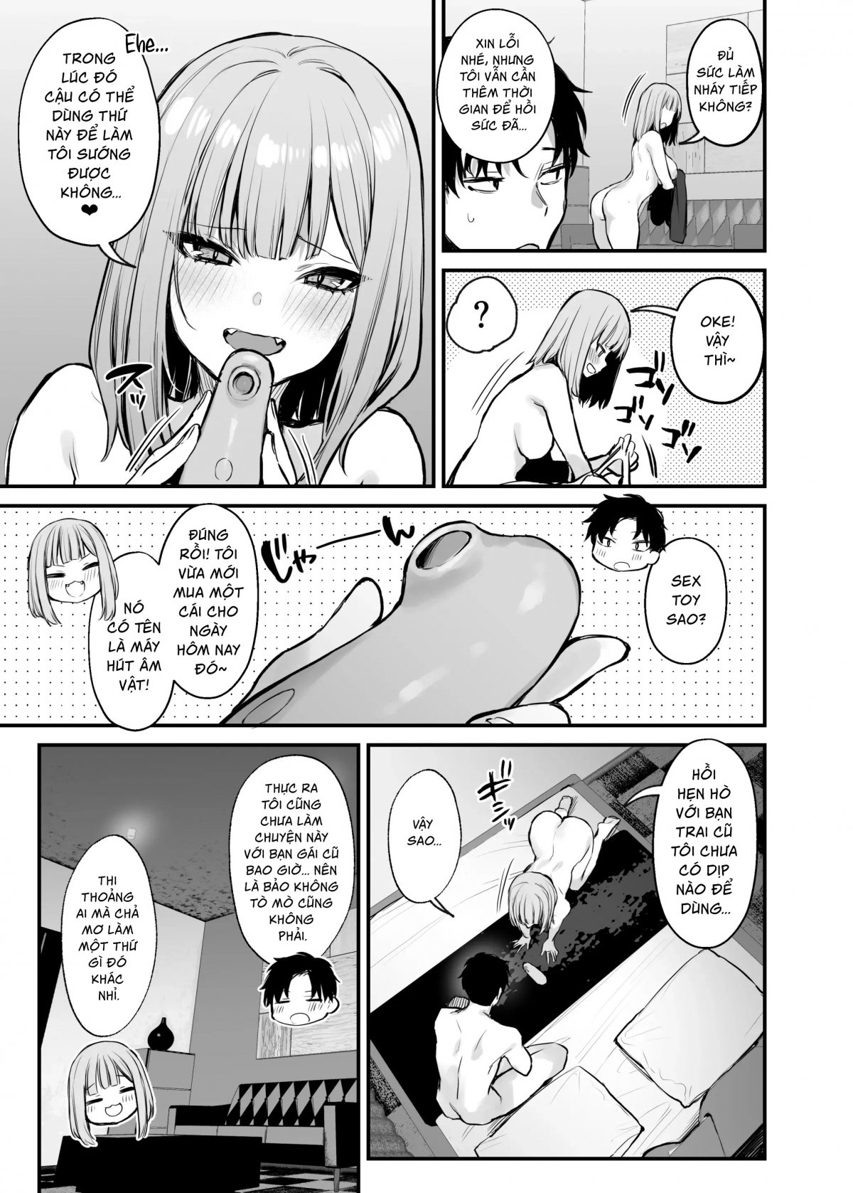 Đọc truyện hentai Làm tình với zai trên mạng - Oneshot