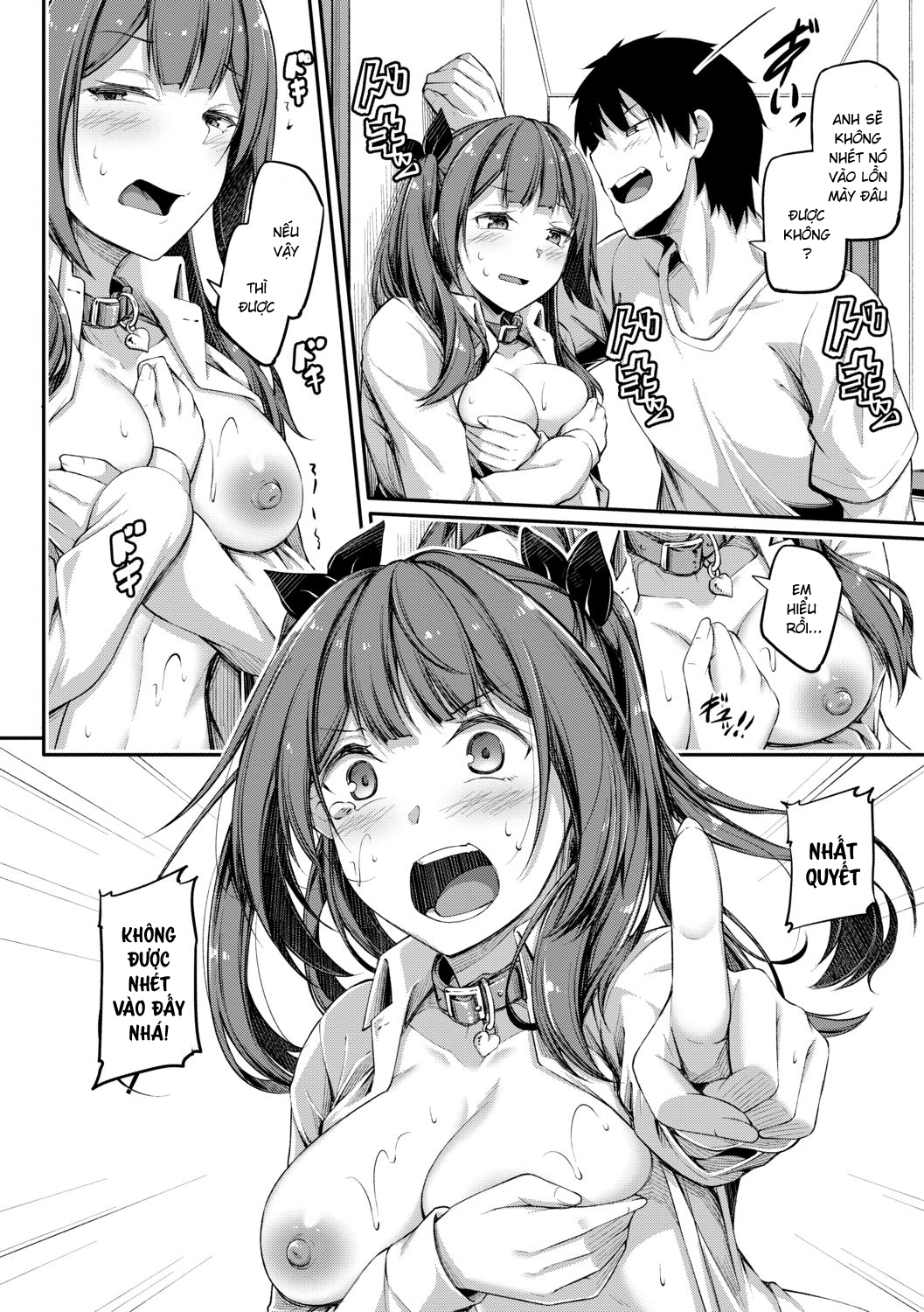 Đọc truyện hentai Nếu thua Onii-chan, bọn tôi sẽ làm tình! ~ Oẳn tù tì - Chap 3