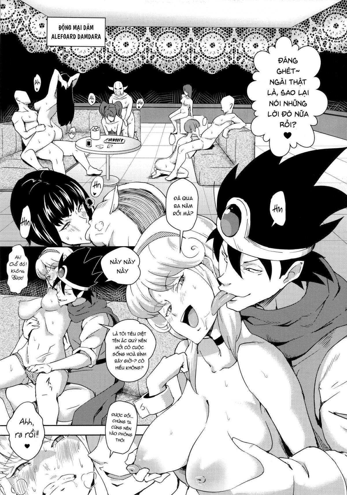 Đọc truyện hentai Namaiki na Onna Souryo ni Medapani o Kurawasero! + Shadow Galko-chan - Oneshot