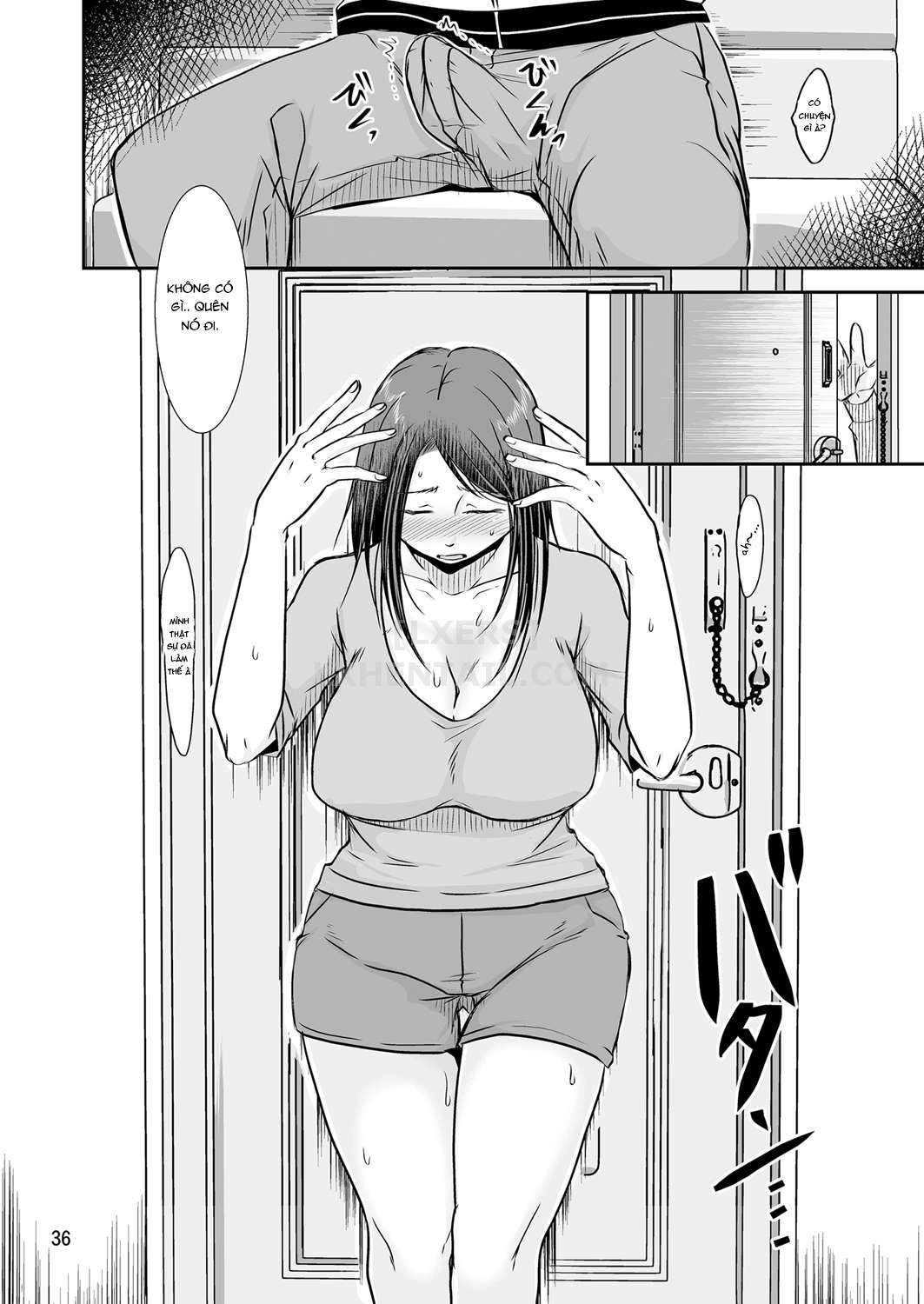 Đọc truyện hentai Uchi Ni Hayaku Kaettara - Oneshot