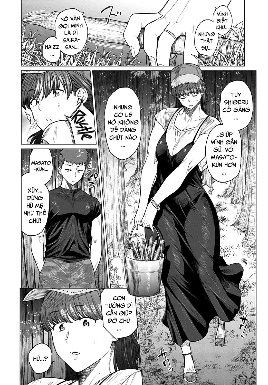 Đọc truyện hentai Cắm trại cùng mẹ kế - Oneshot