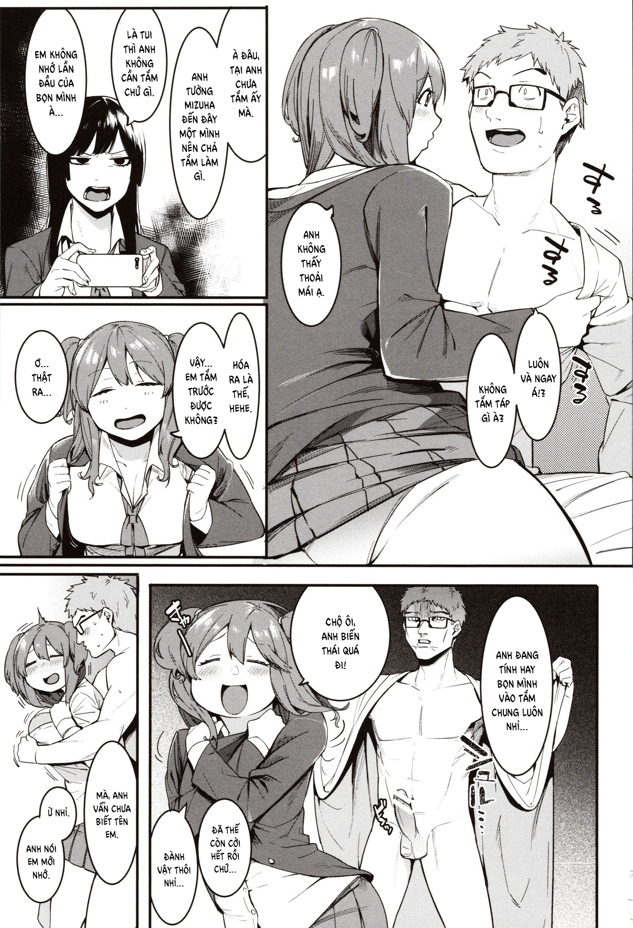 Đọc truyện hentai Mizuha ni Oshioki! - Chap 2