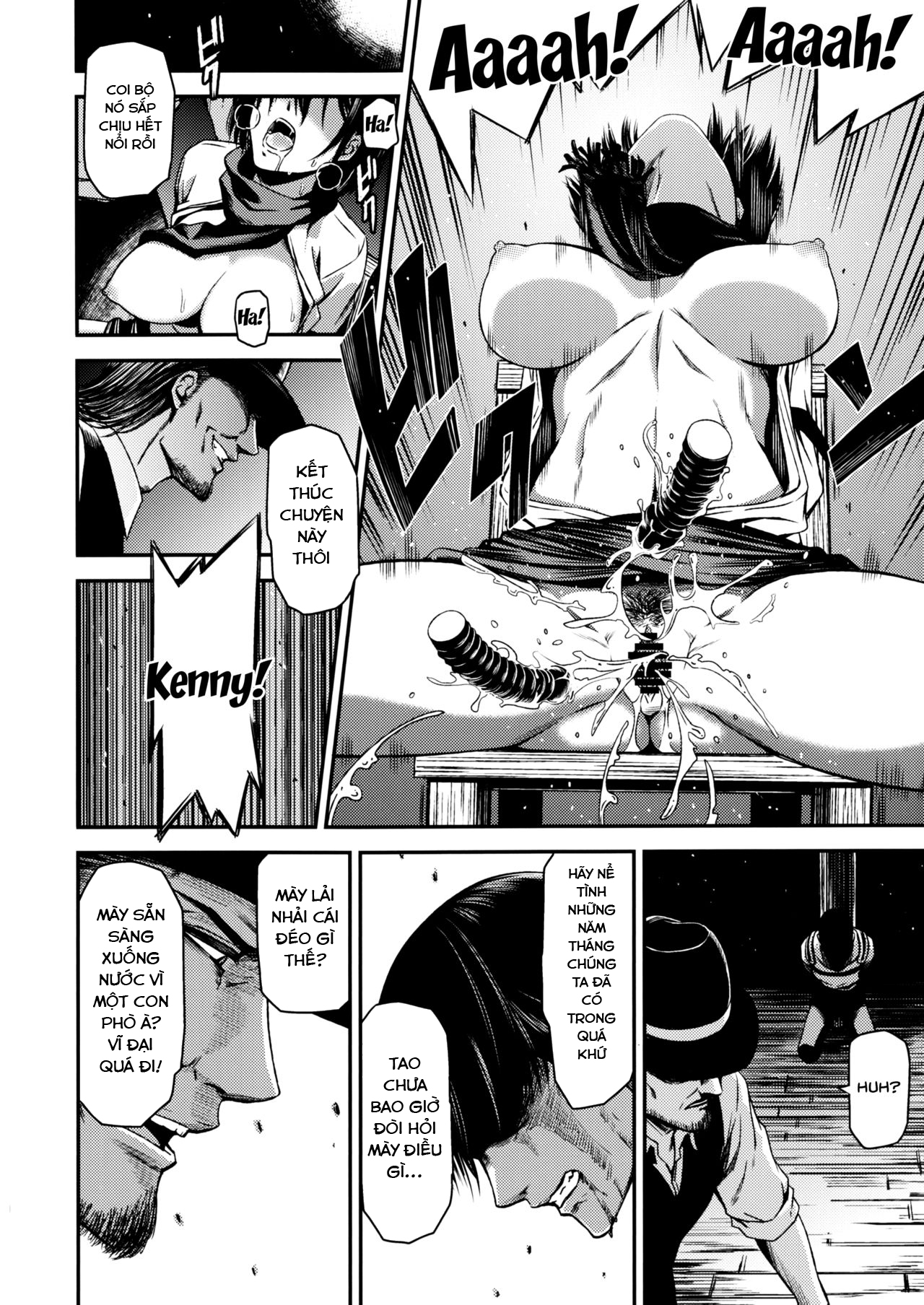 Đọc truyện hentai Attack on Kiyotan (Attack on Titan) - Oneshot