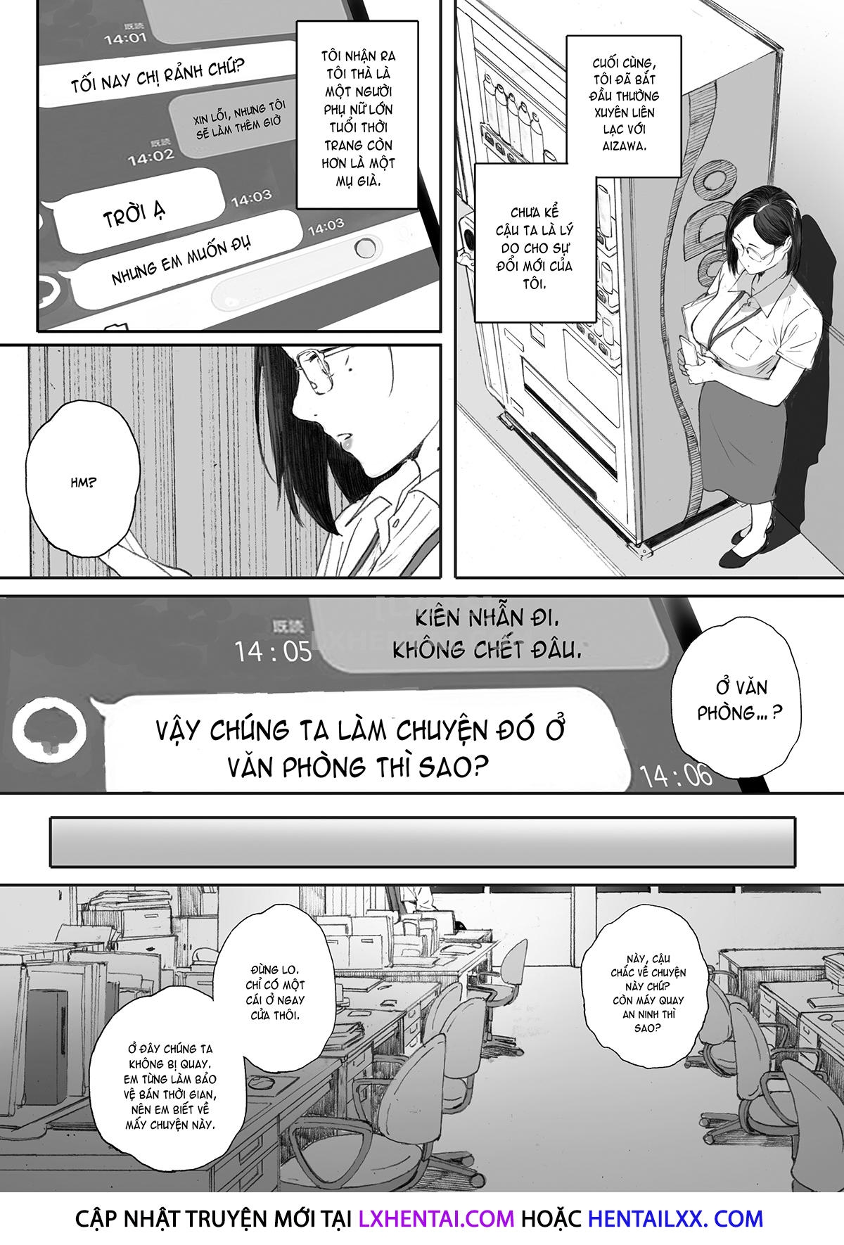 Đọc truyện hentai Middle-Aged Miss Hanada's Defloration - Oneshot