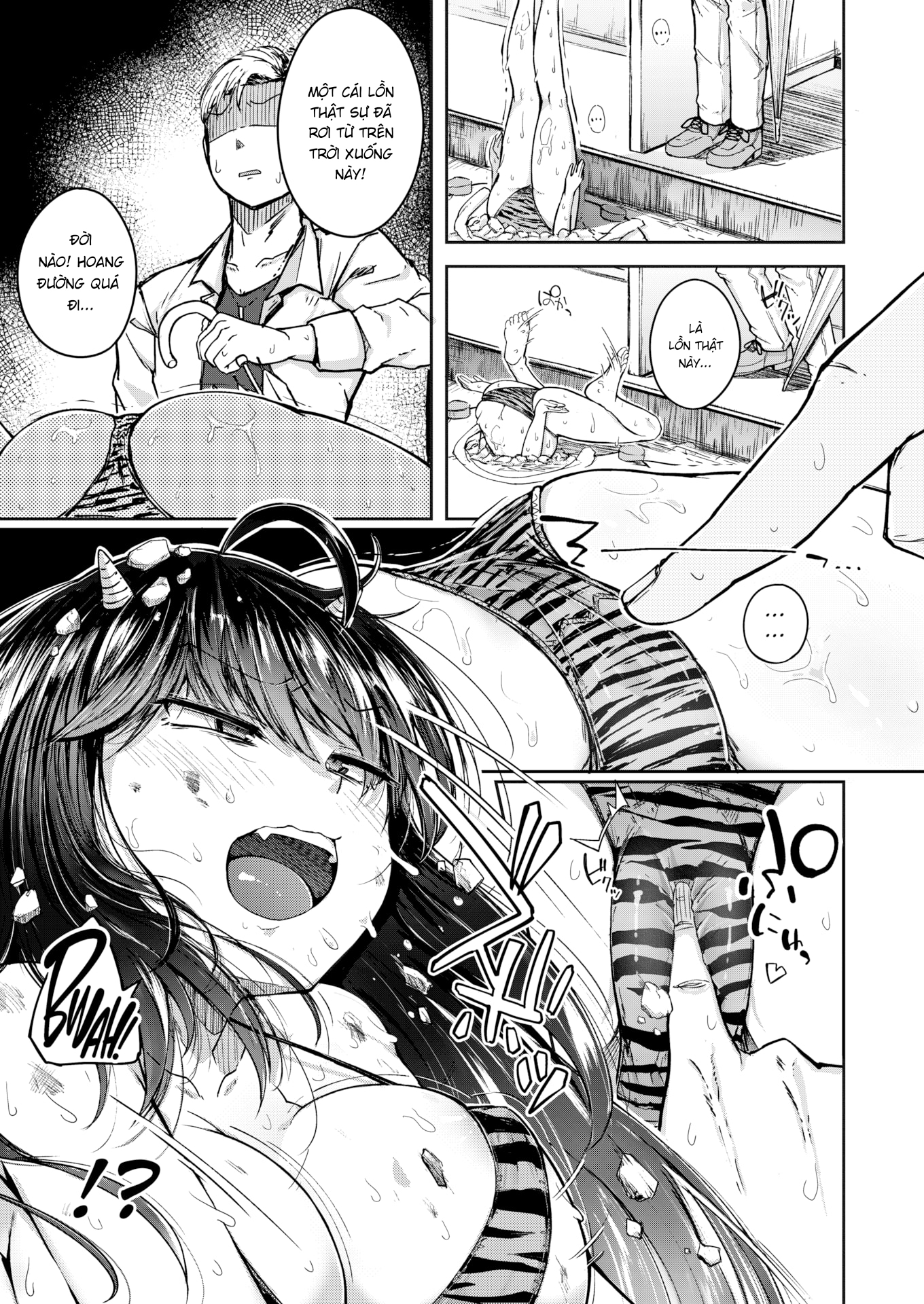 Đọc truyện hentai Vị thần sấm sét - Oneshot