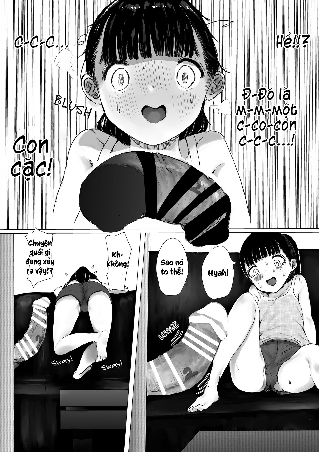 Đọc truyện hentai Thử thách một tháng sống trong căn phòng toàn cặc - Chap 1.1
