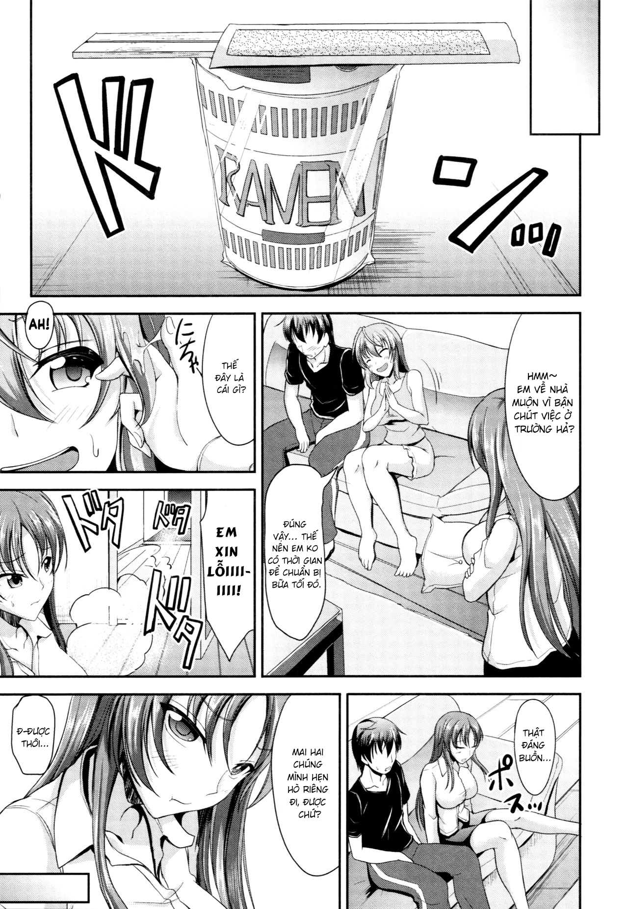 Đọc truyện hentai Sisters Sandwich - Chap 3