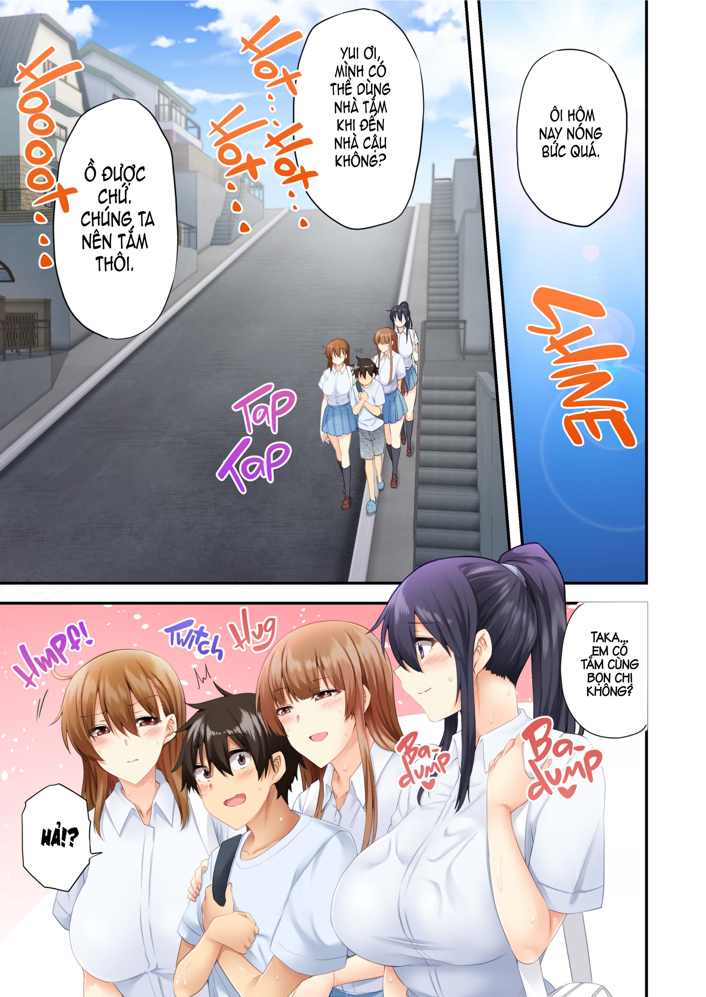 Đọc truyện hentai Trận Bóng Chuyền Không Cân Sức - Chap 2.1