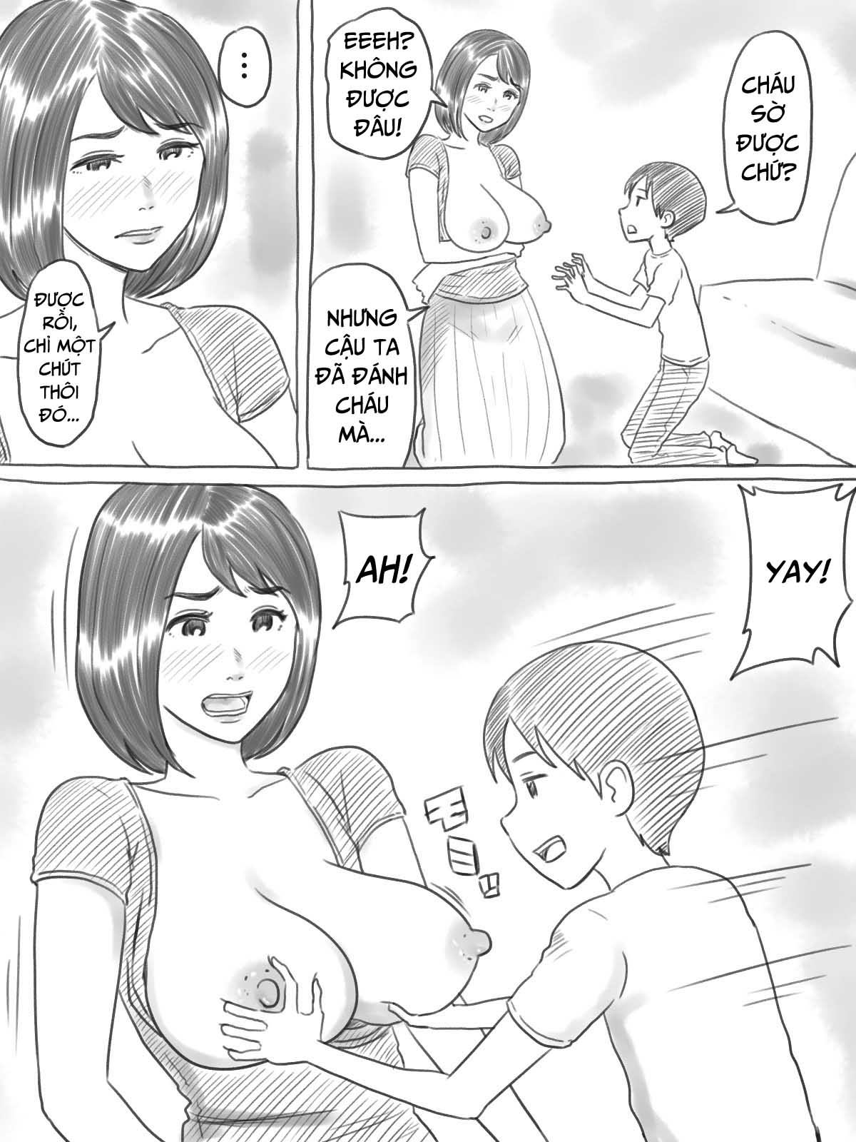 Đọc truyện hentai Iraira Shounen - Chap 1